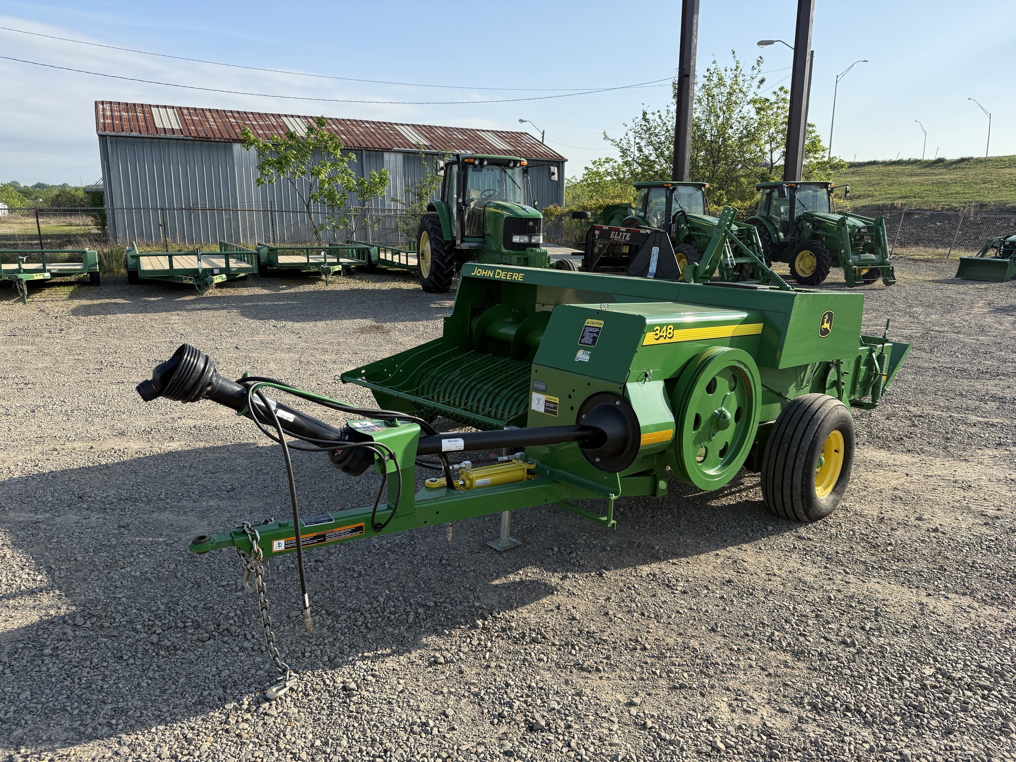 2023 John Deere 348 Small Square Baler