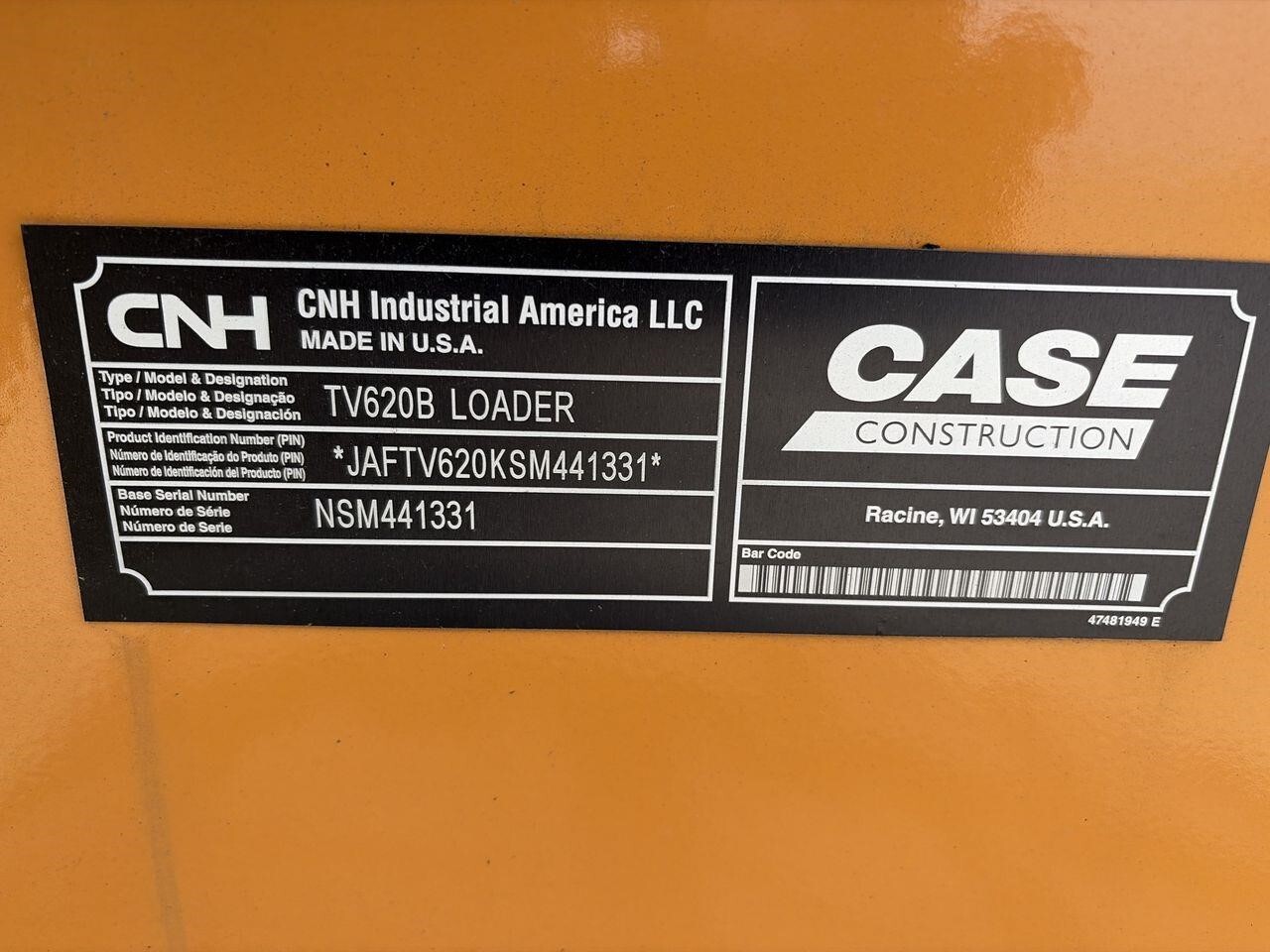 2026 Case TV620B Skid Steer