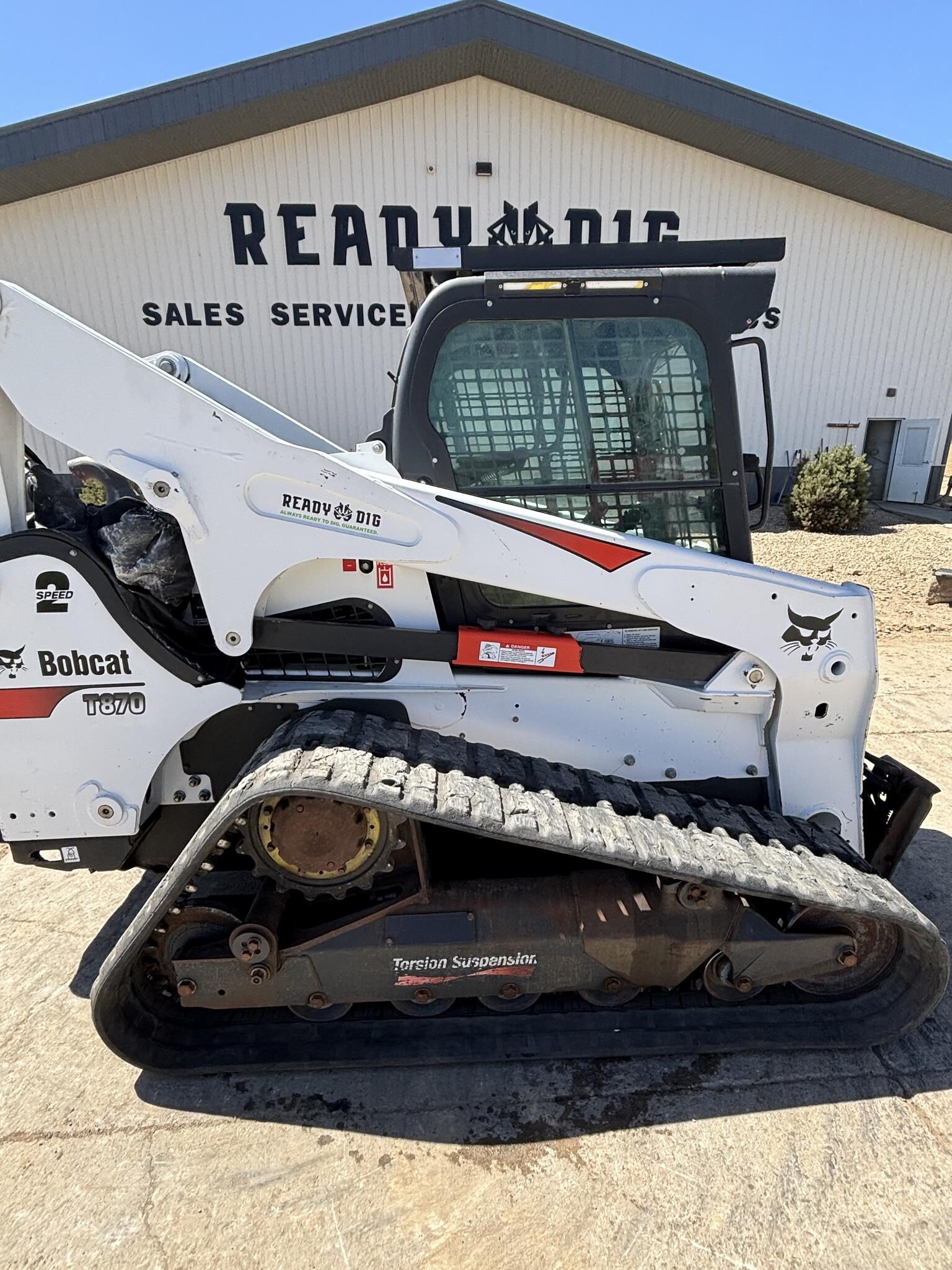2018 Bobcat T870 Skid Steer