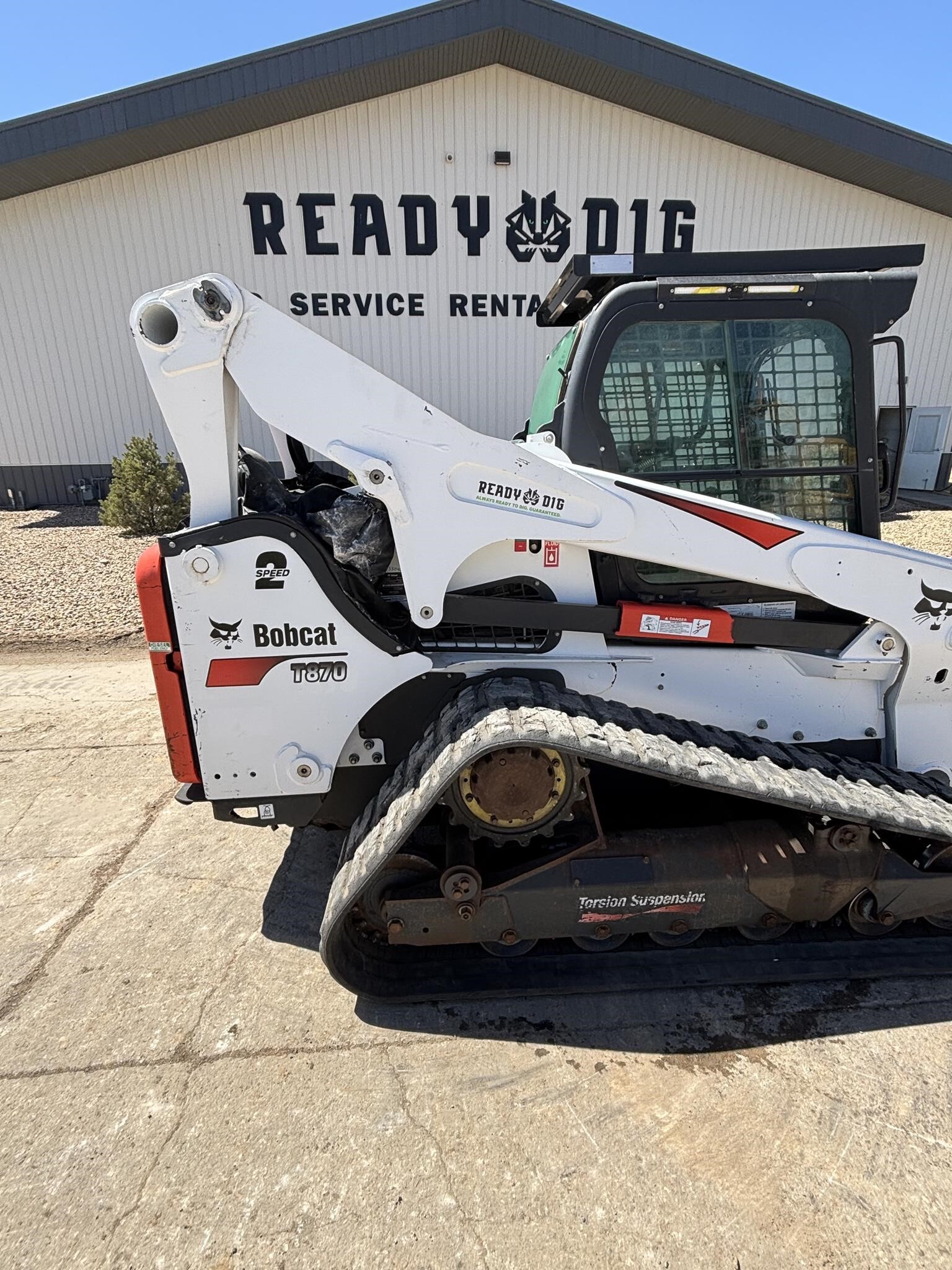 2018 Bobcat T870 Skid Steer