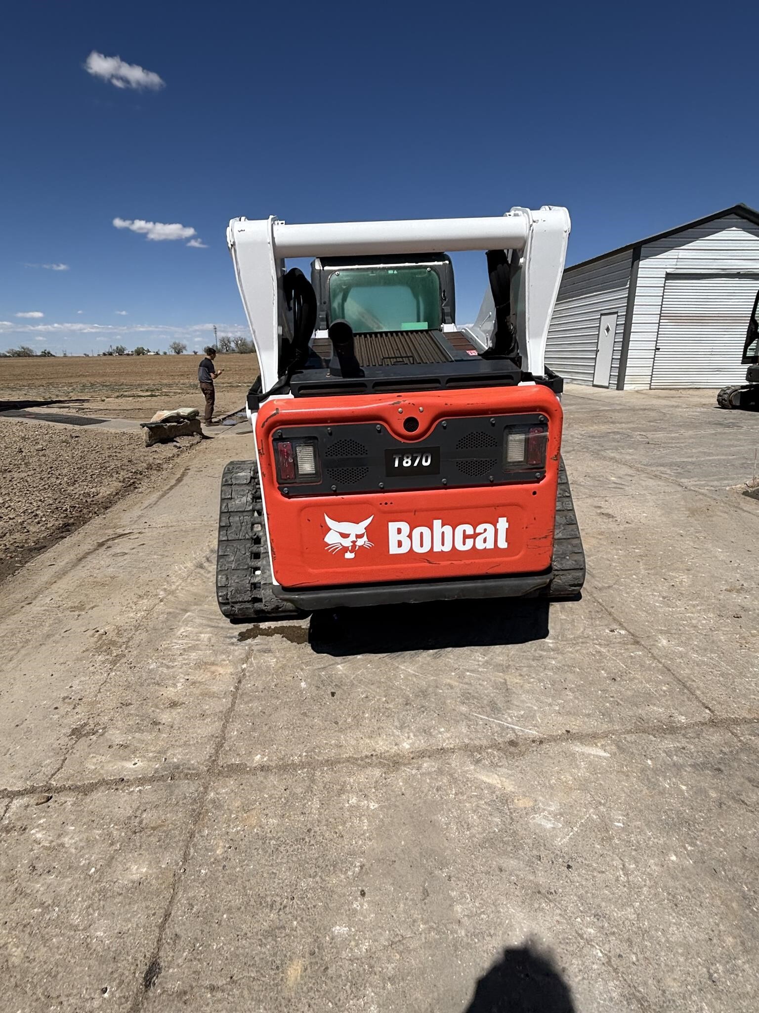 2018 Bobcat T870 Skid Steer