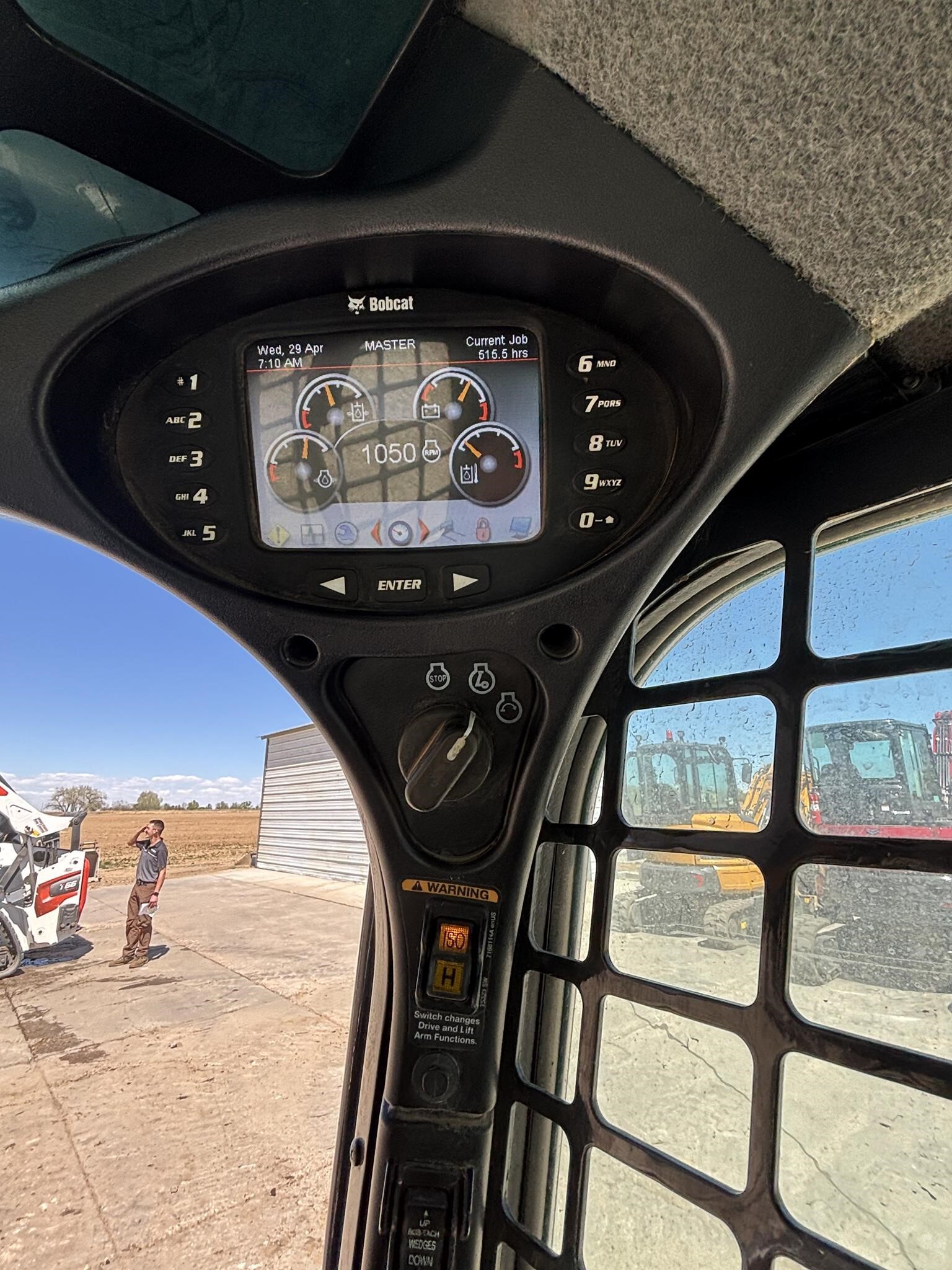 2018 Bobcat T870 Skid Steer