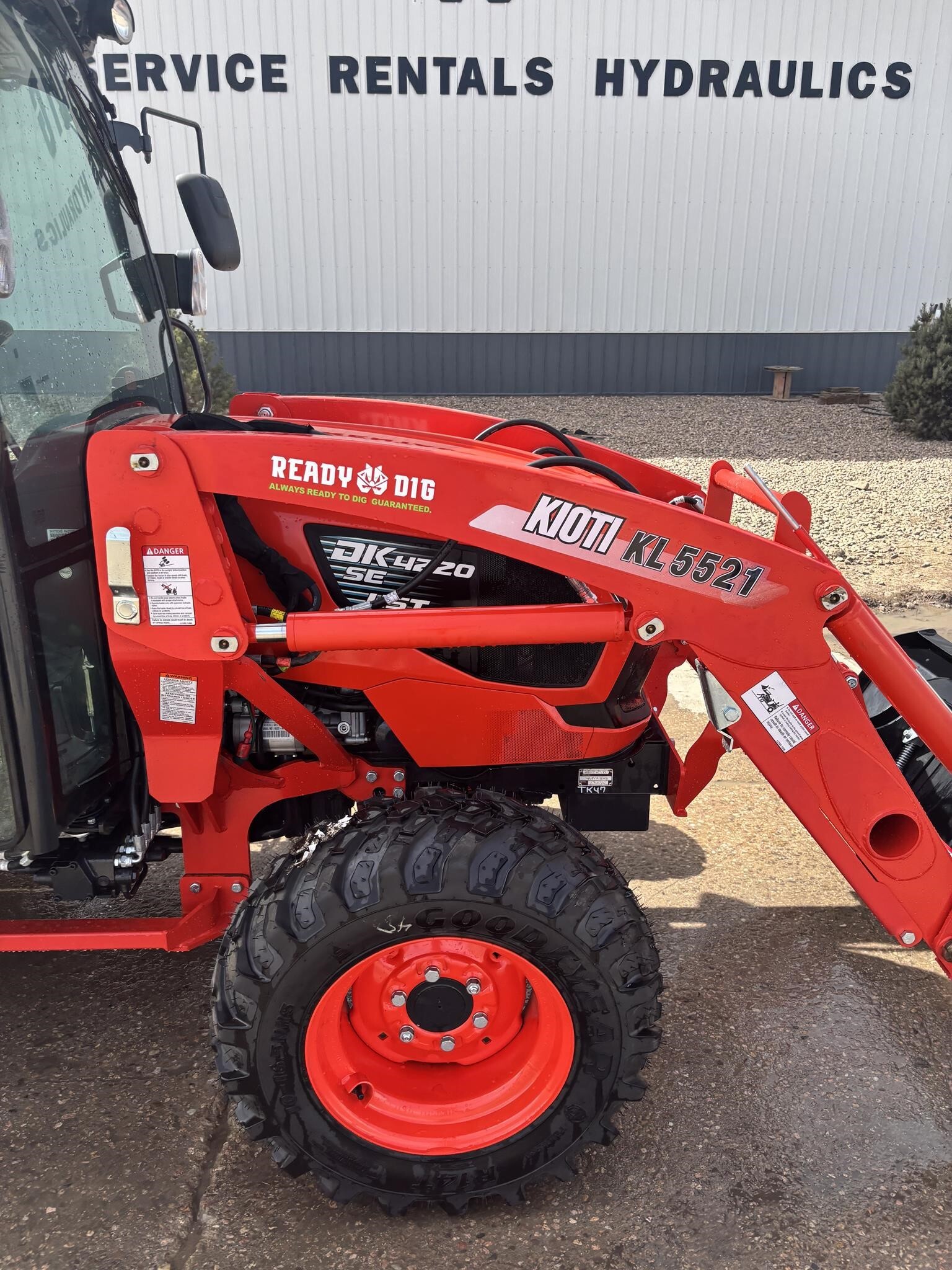 2026 Kioti DK4220SEH CAB Tractor
