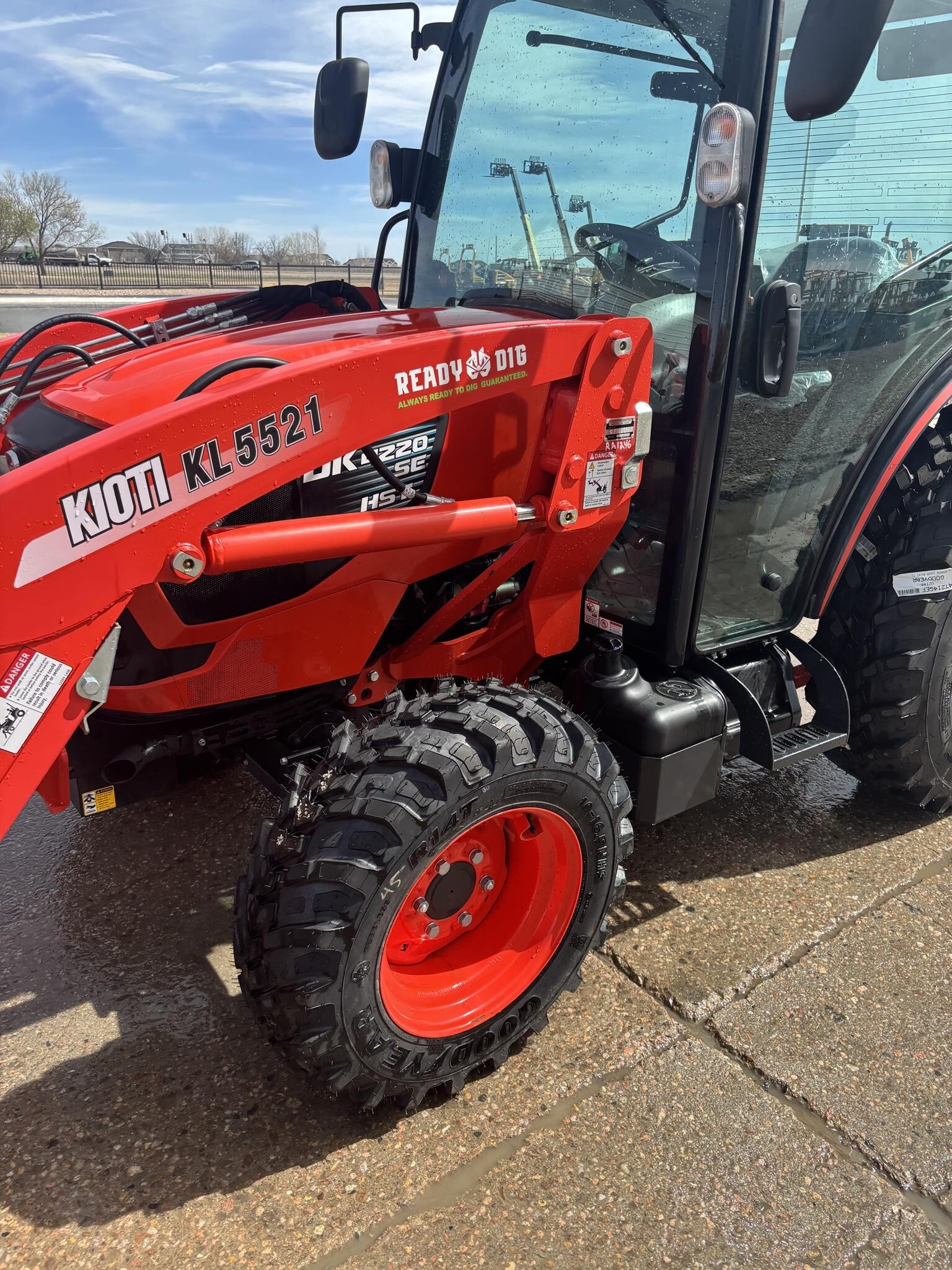 2026 Kioti DK4220SEH CAB Tractor