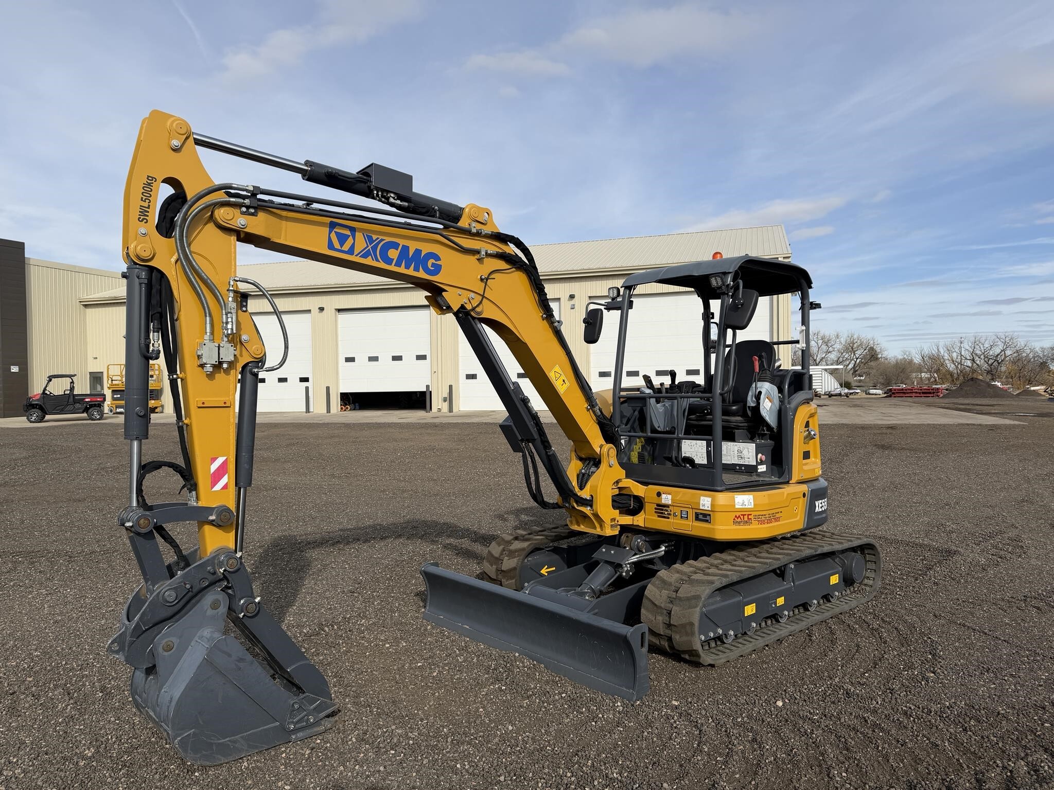 2022 XCMG XE55U Mini Excavator