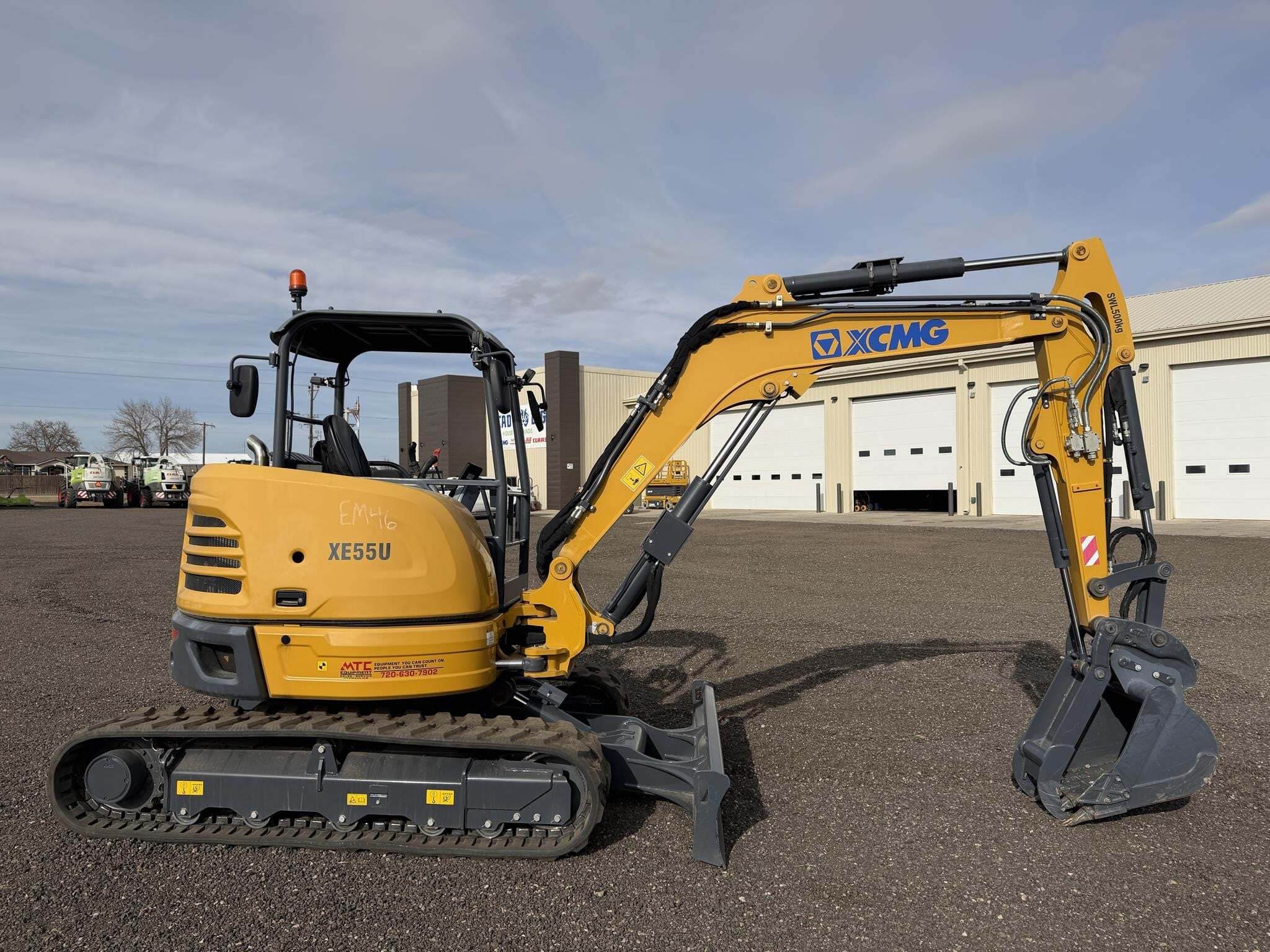 2022 XCMG XE55U Mini Excavator