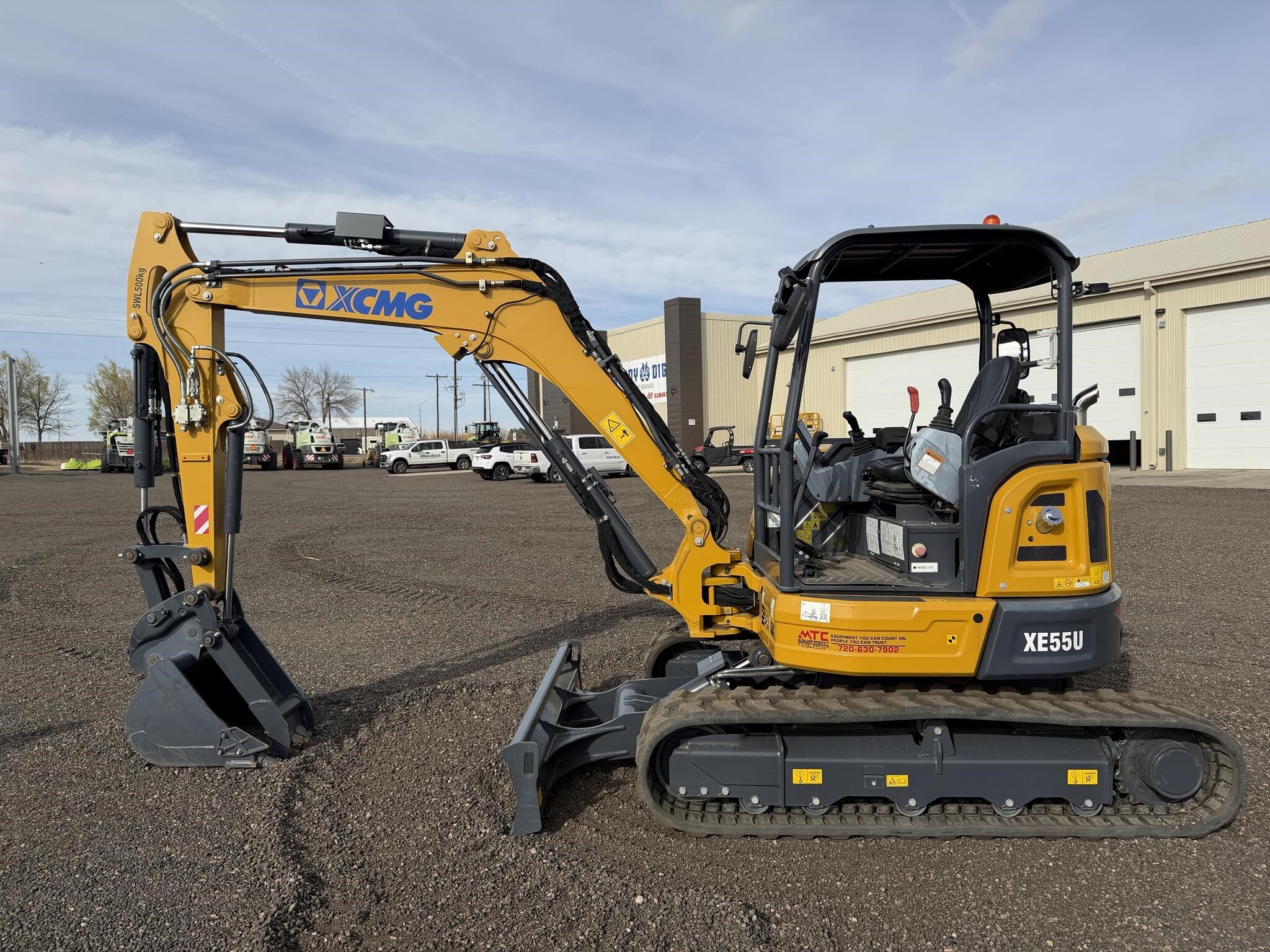 2022 XCMG XE55U Mini Excavator