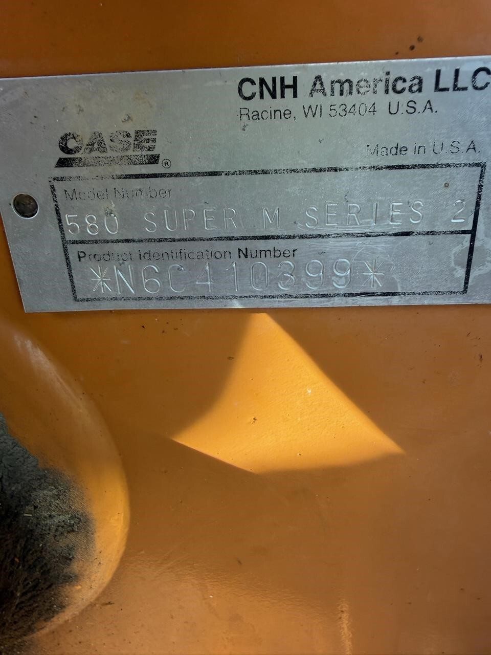 2007 Case 580SM II Backhoe