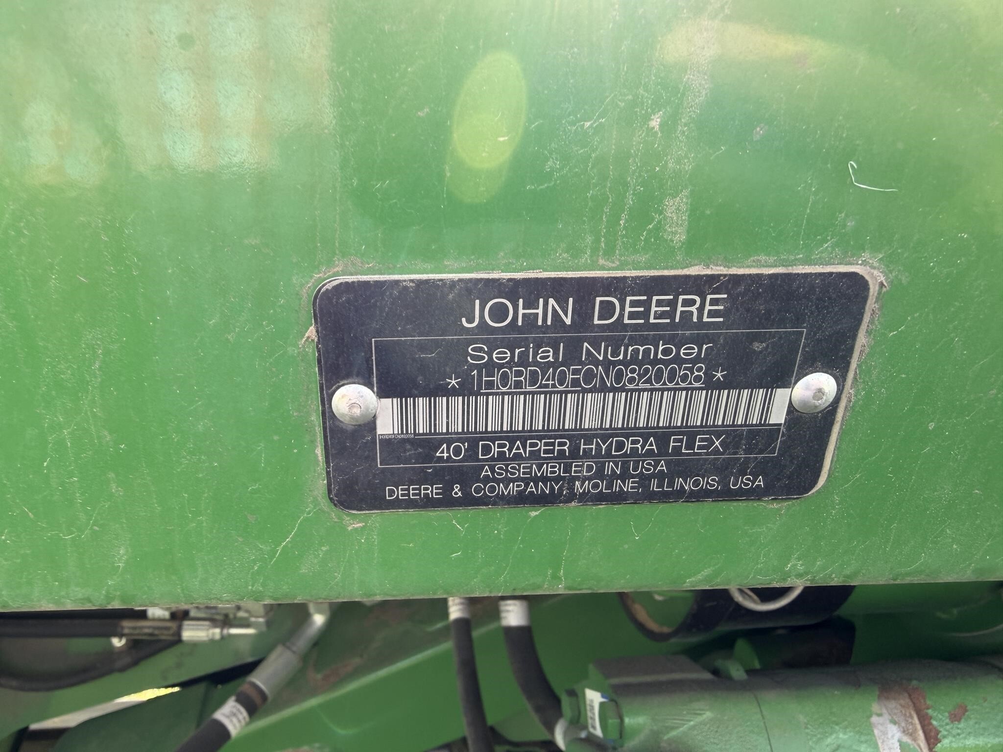 2022 John Deere RD40F Platform