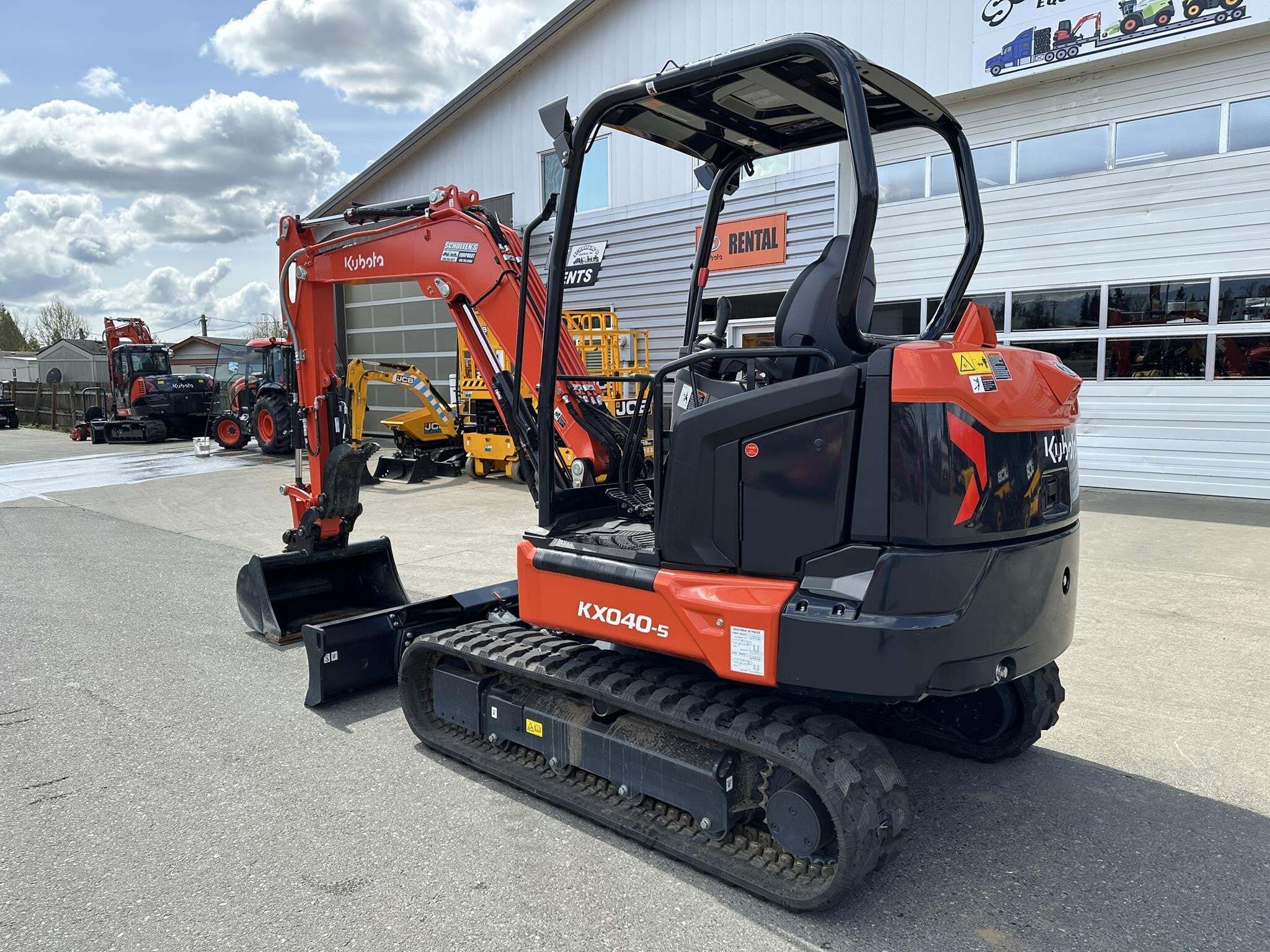 2026 Kubota KX040-5 Mini Excavator