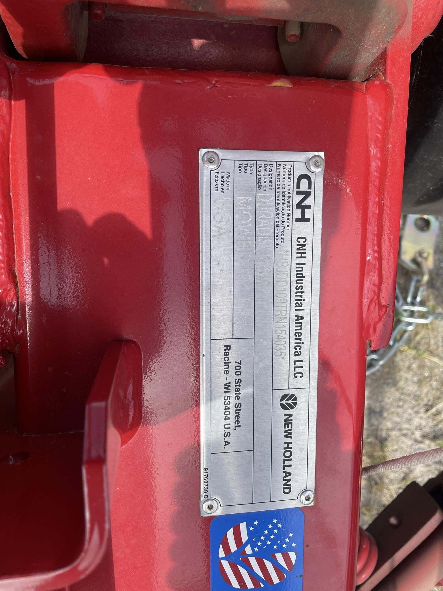 2024 New Holland DURADISC 109M Disk Mower