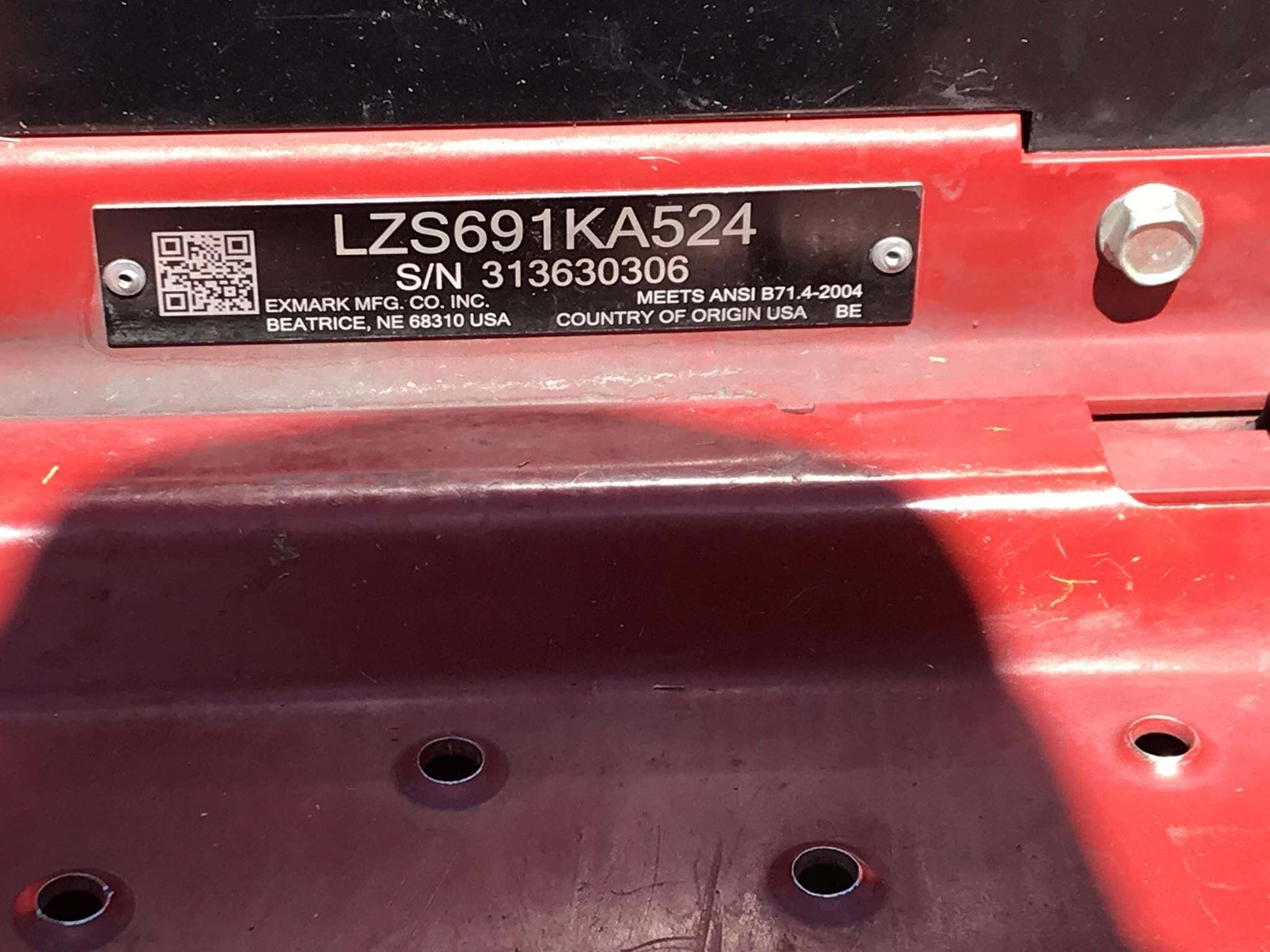 2013 Exmark LZS691KA524 Lawn Mower
