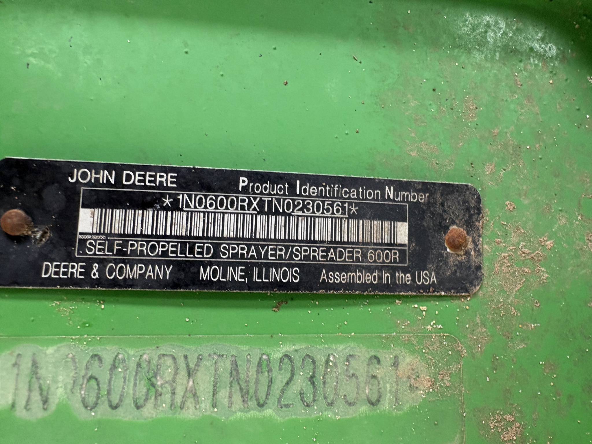 2023 John Deere 600R Loader and Skid Steer Attachment