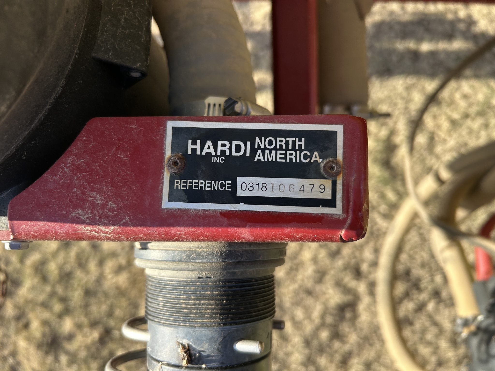 2018 Hardi Navigator 4000 Pull-Type Sprayer