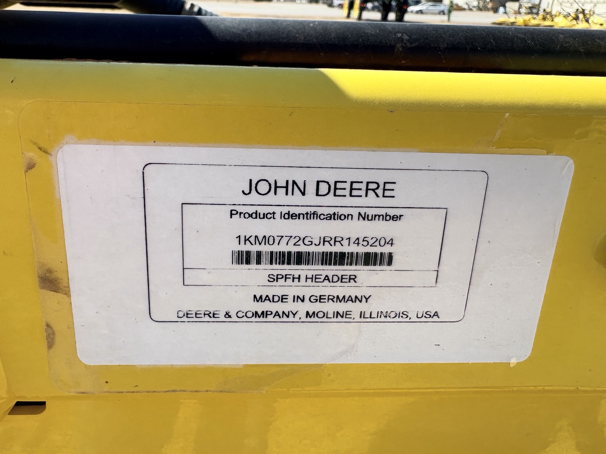 2024 John Deere 772 Corn Head