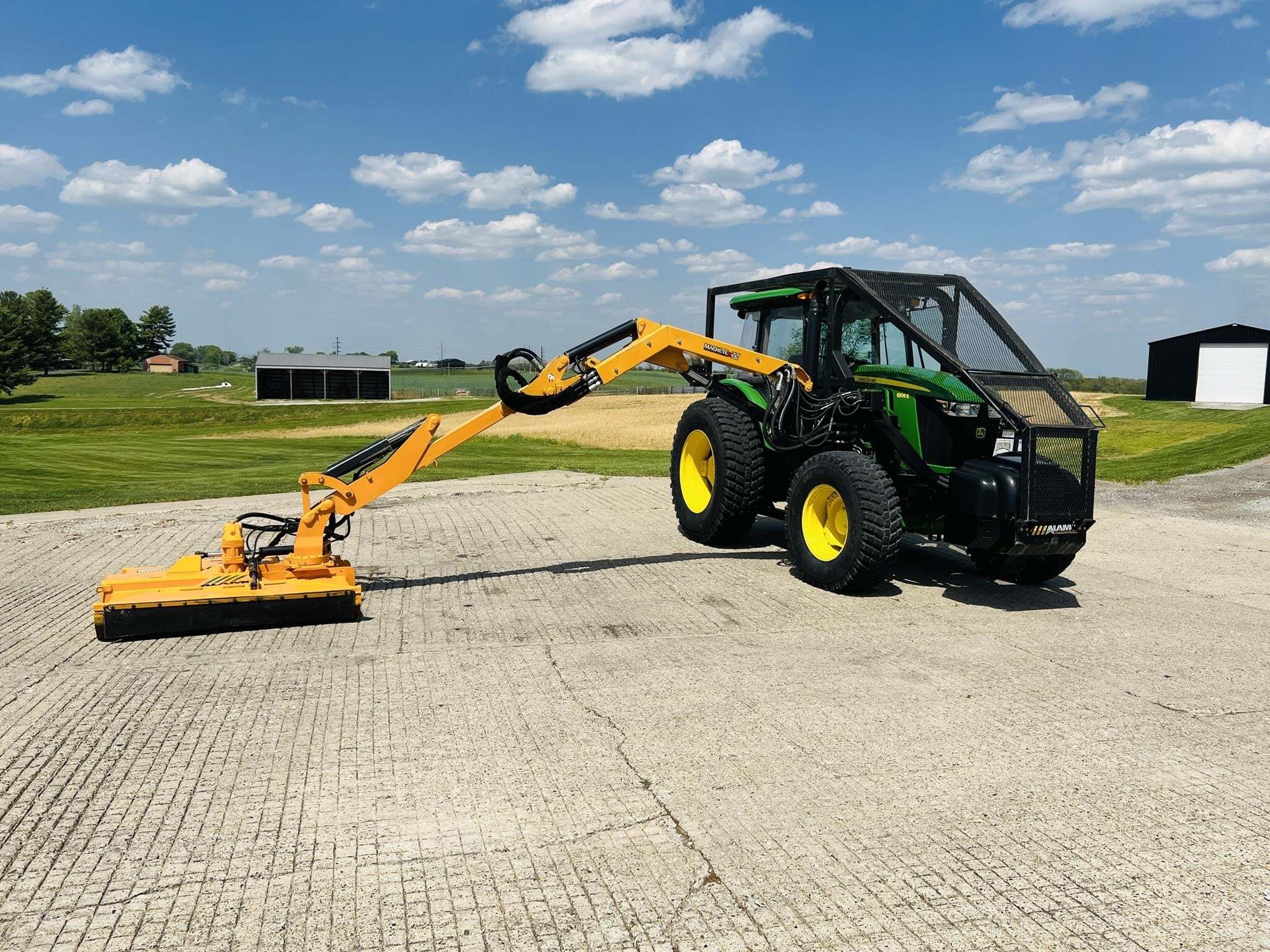 2017 John Deere 6105E Tractor