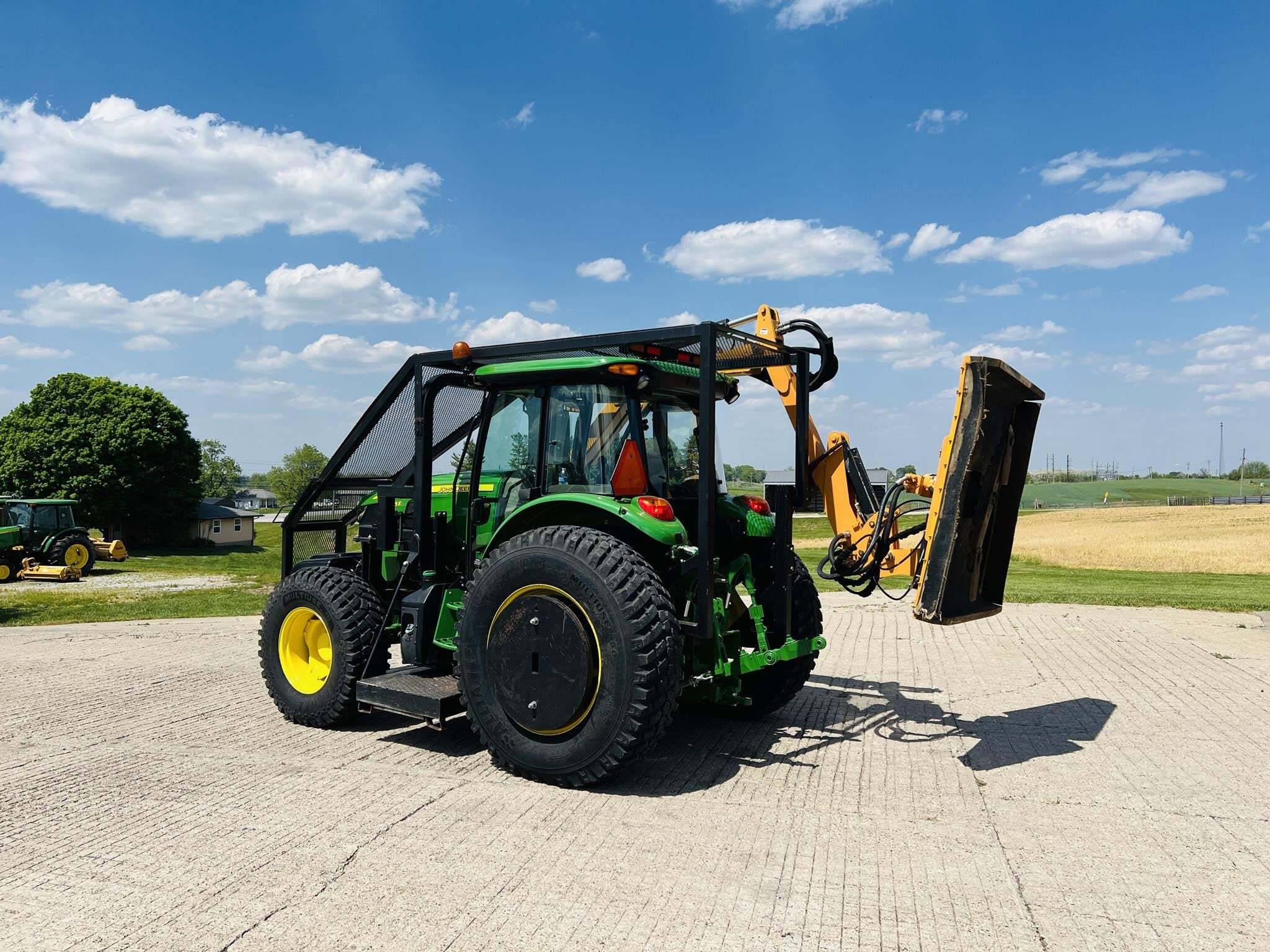 2017 John Deere 6105E Tractor