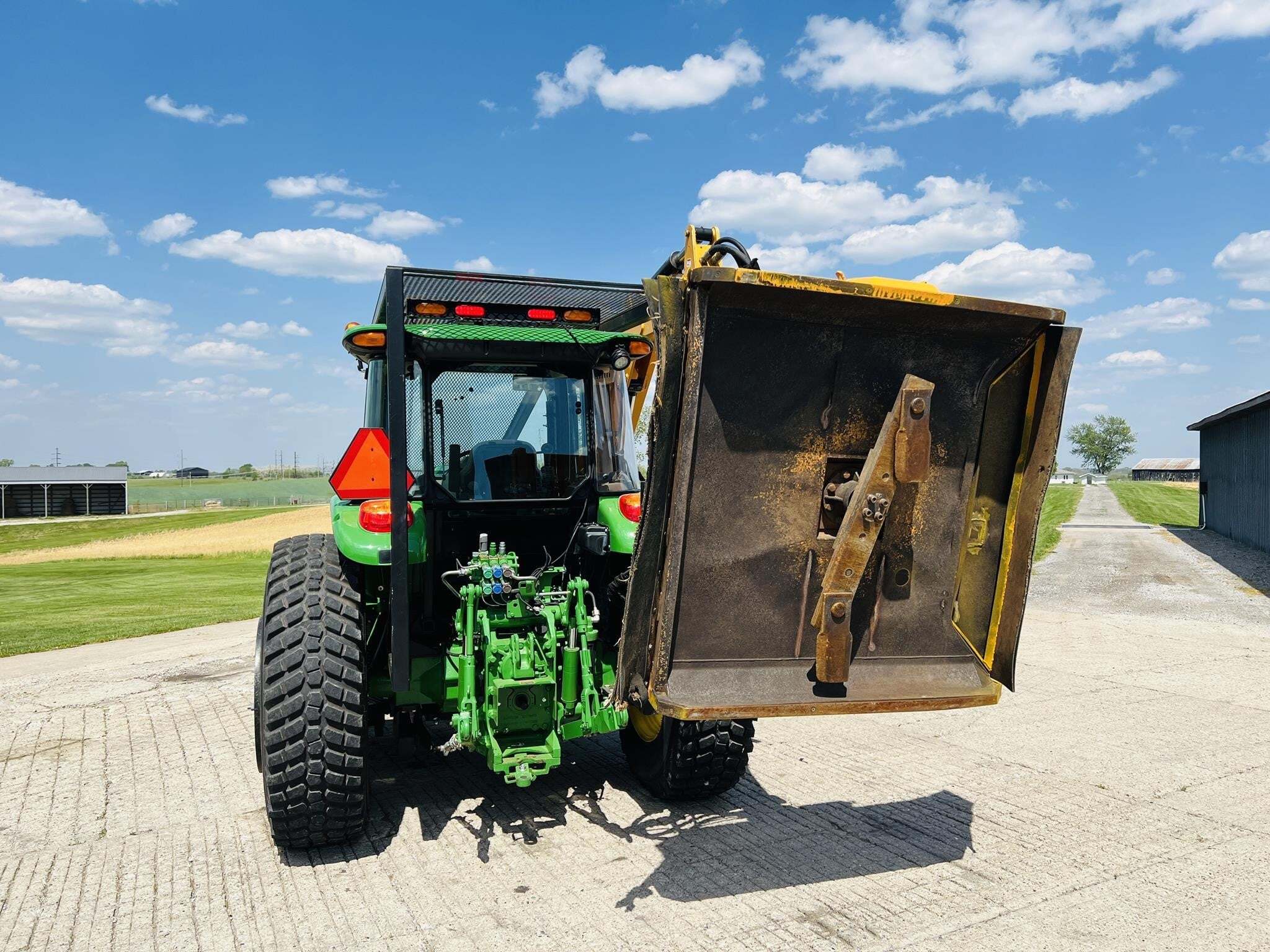 2017 John Deere 6105E Tractor