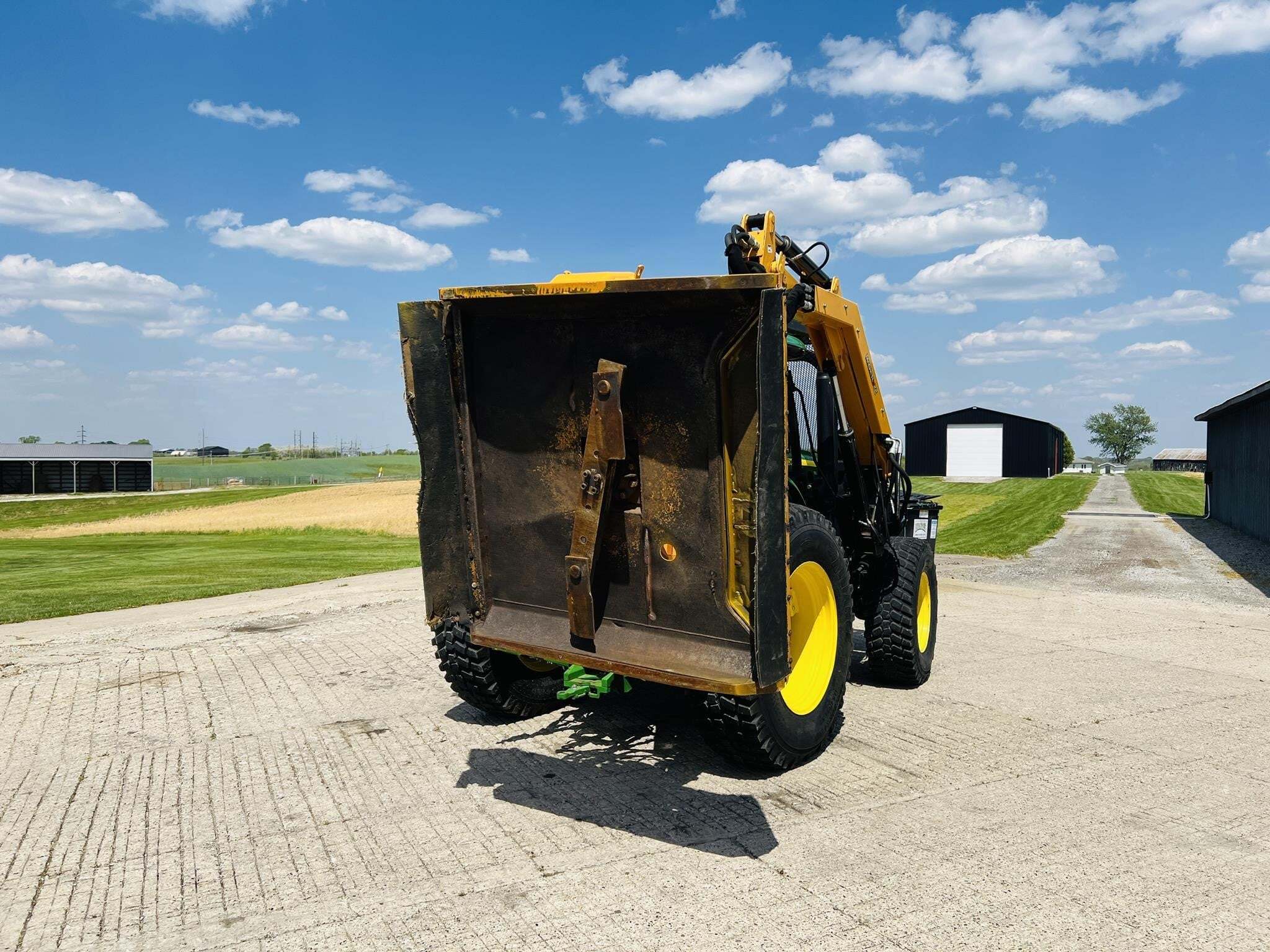 2017 John Deere 6105E Tractor