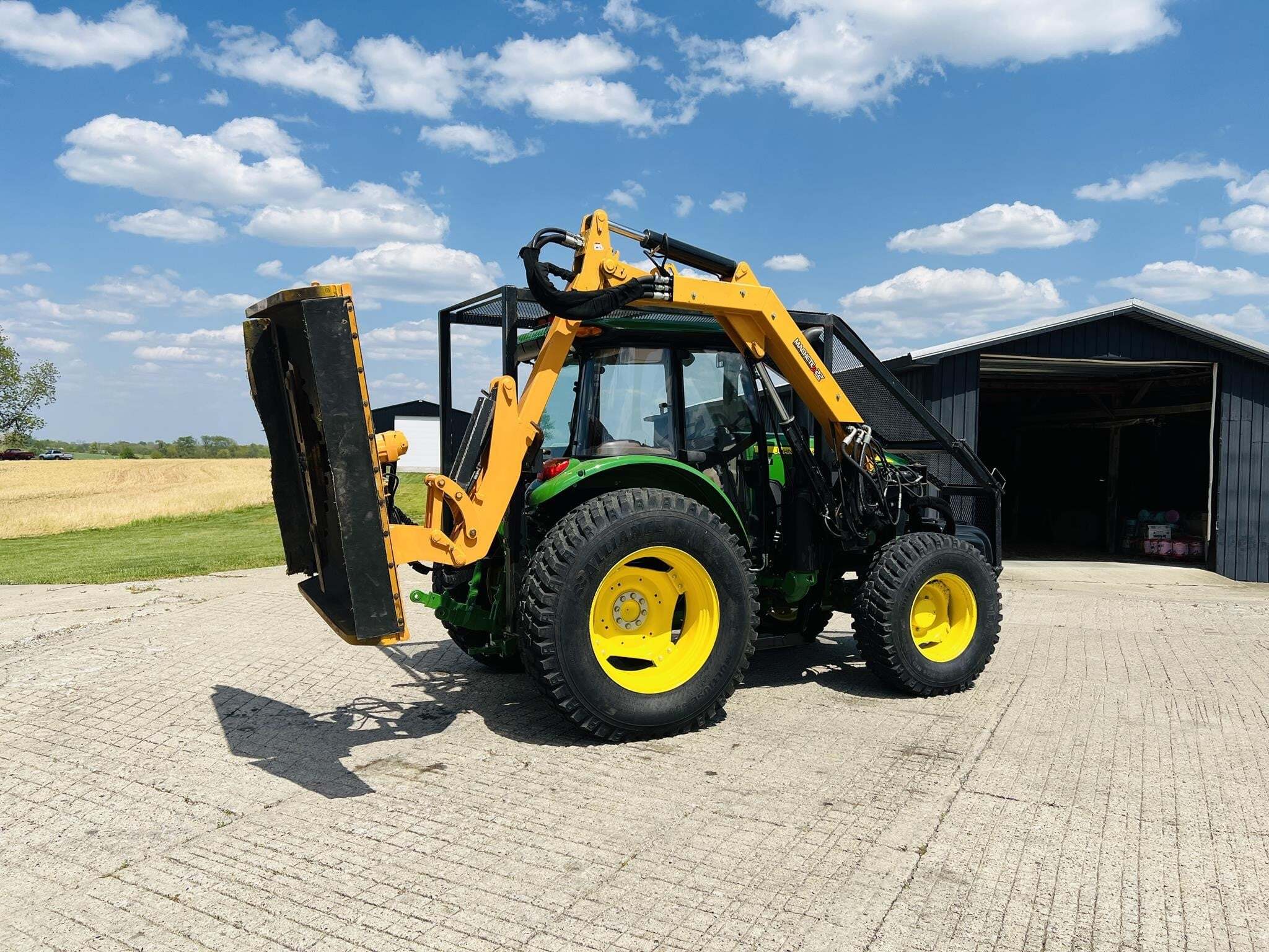 2017 John Deere 6105E Tractor