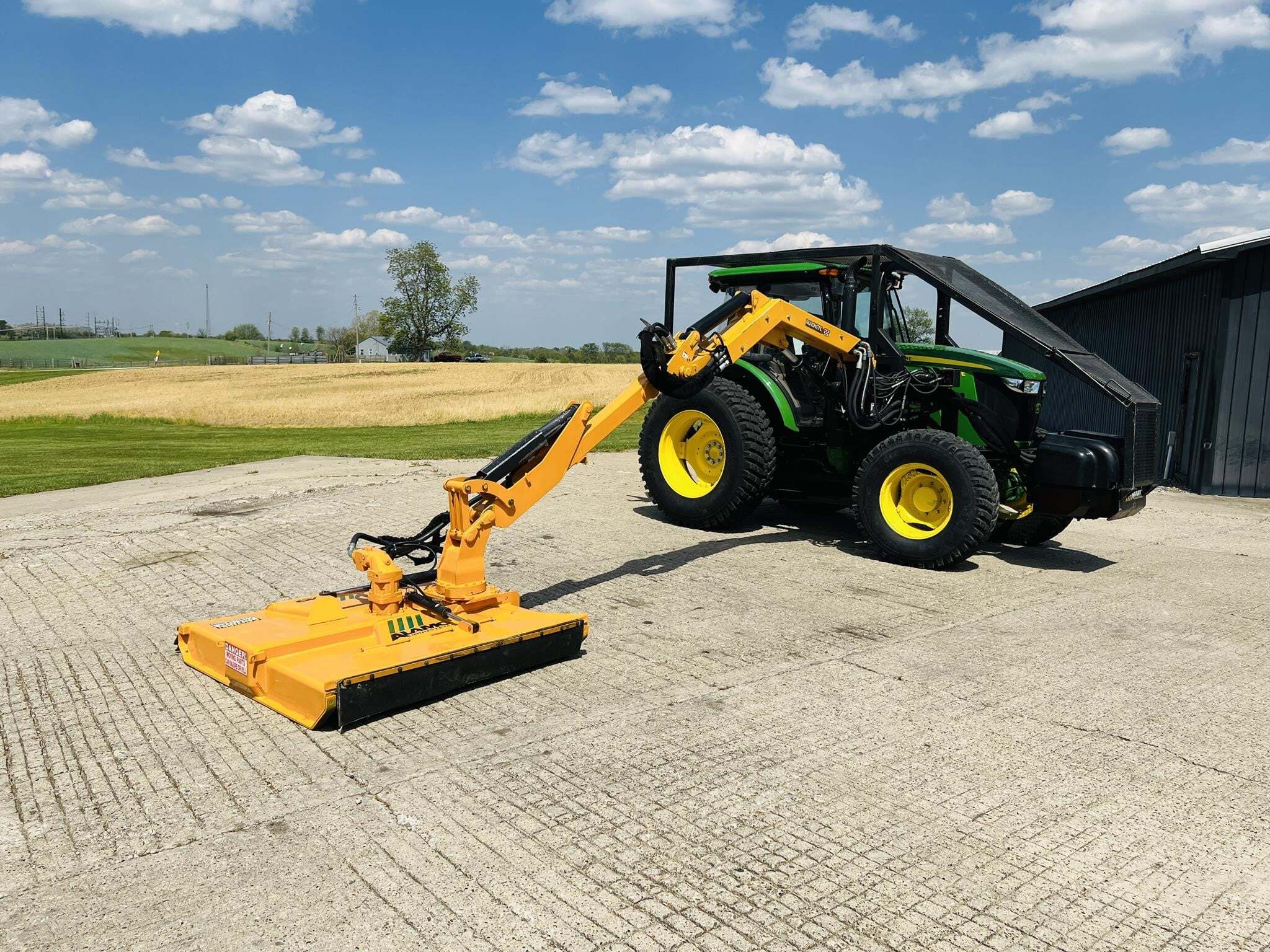 2017 John Deere 6105E Tractor