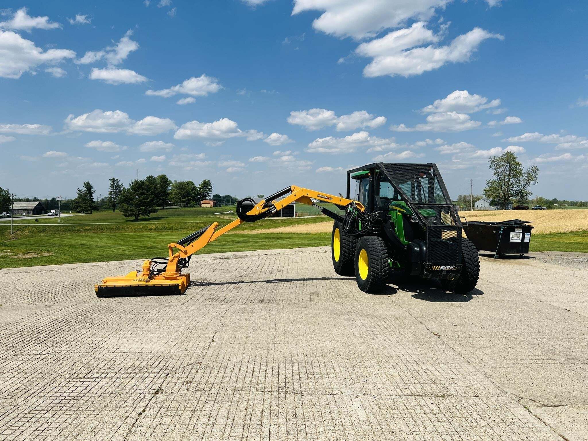 2017 John Deere 6105E Tractor
