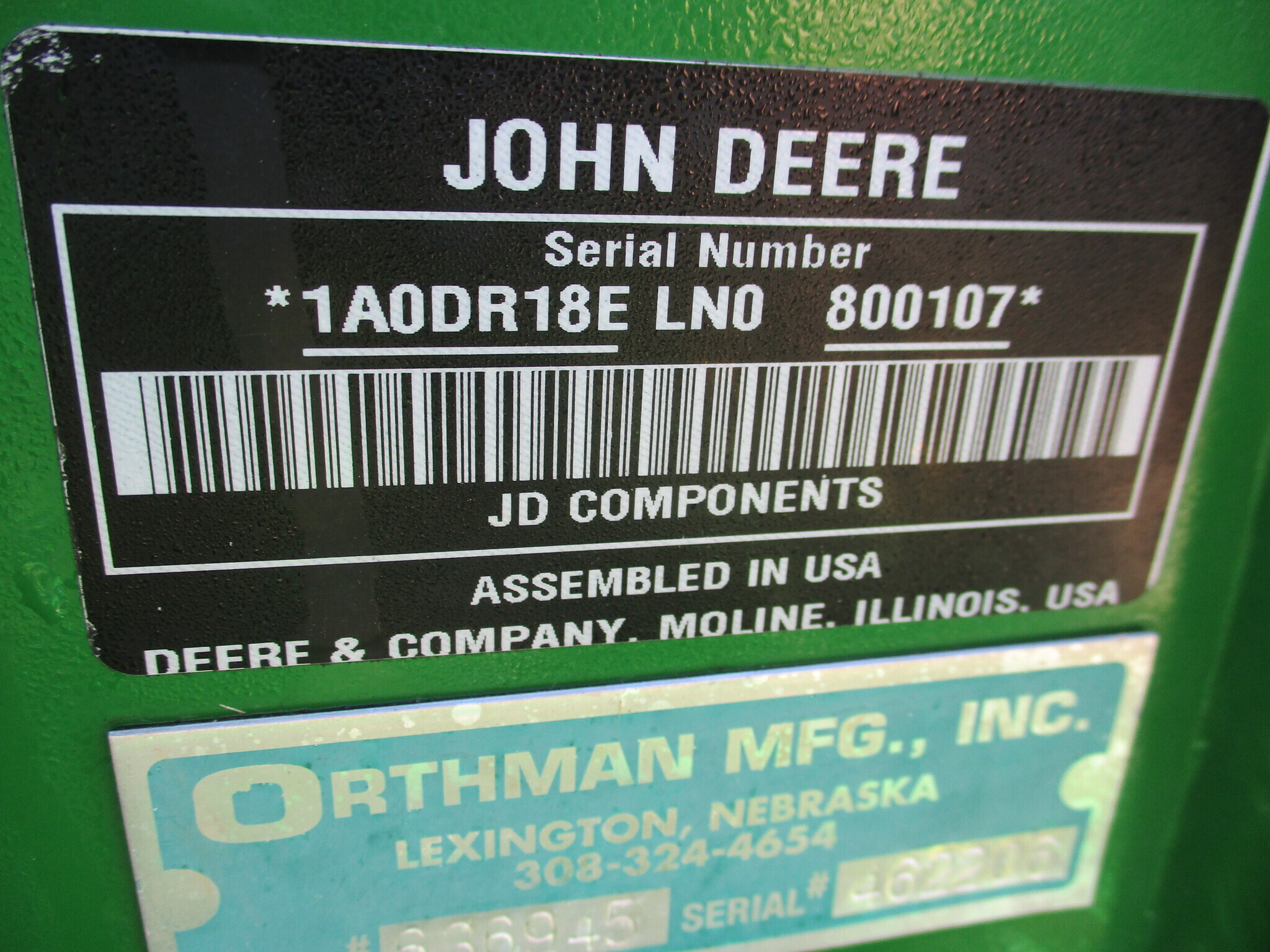 2023 John Deere DR18 Planter