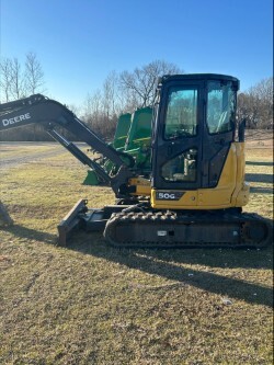 2022 Deere 50G Mini Excavator