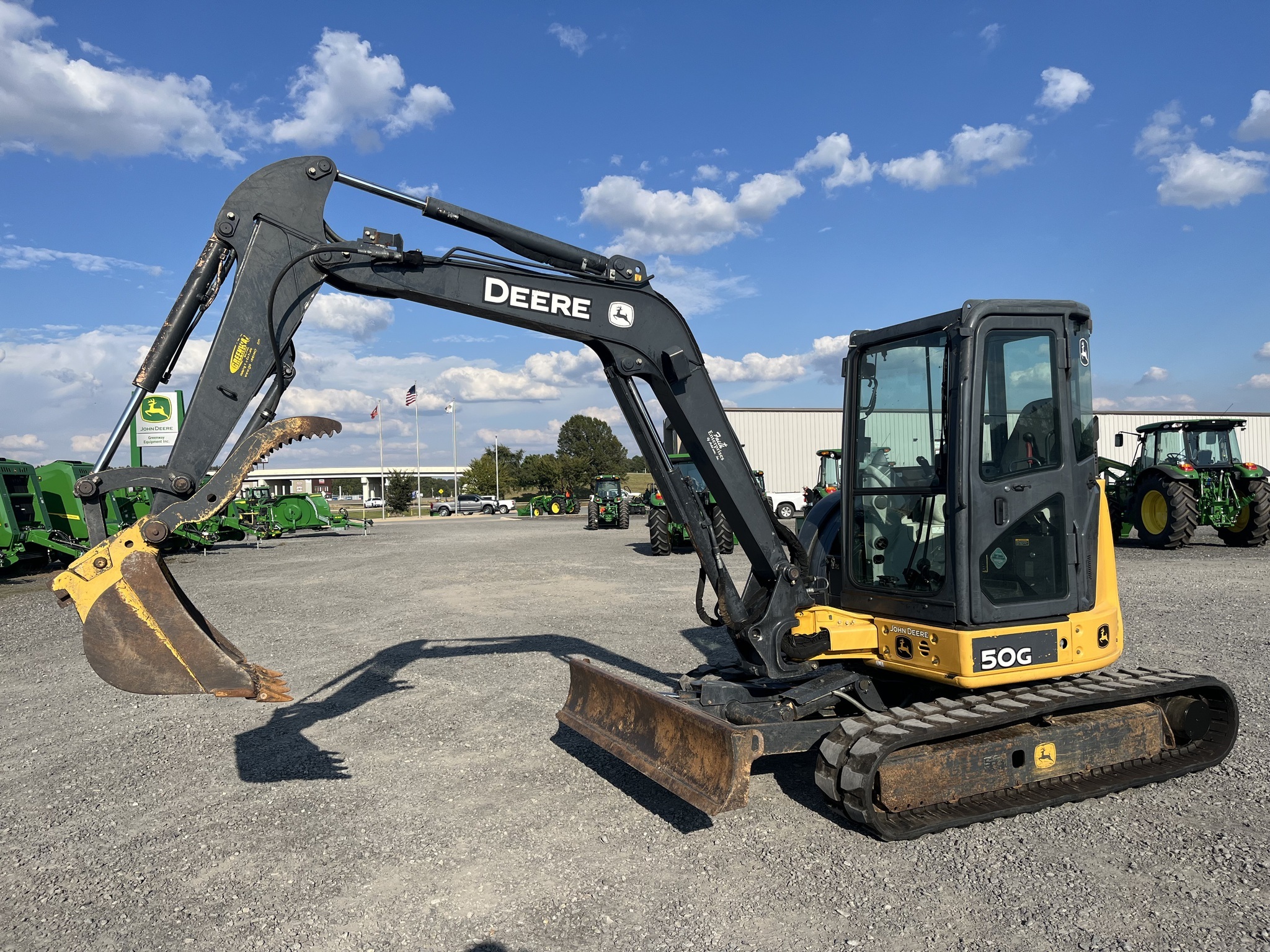 2015 Deere 50G Mini Excavator