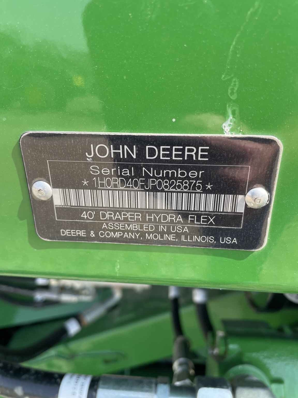 2023 John Deere RD40F Platform