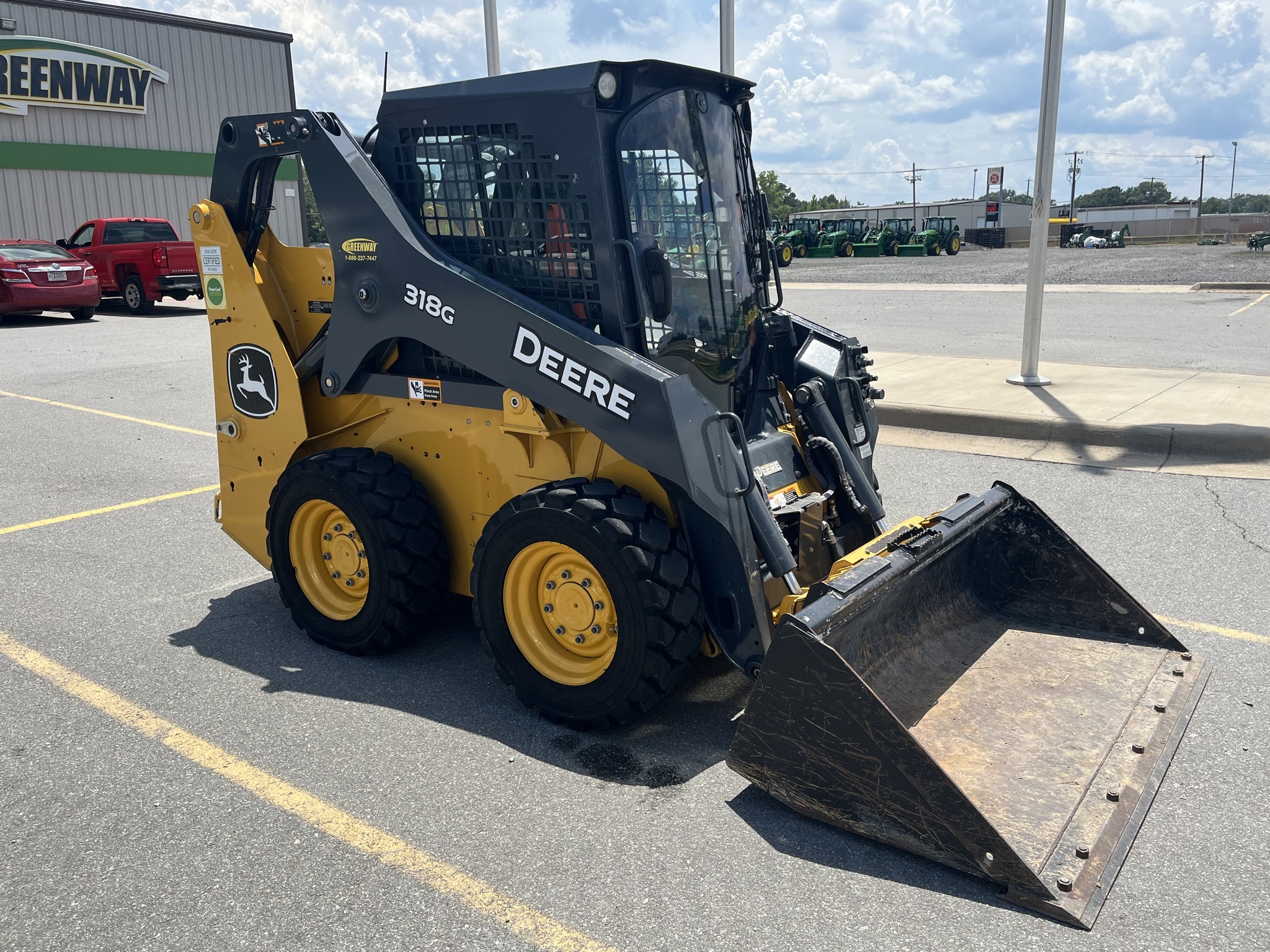2024 Deere 318G Skid Steer