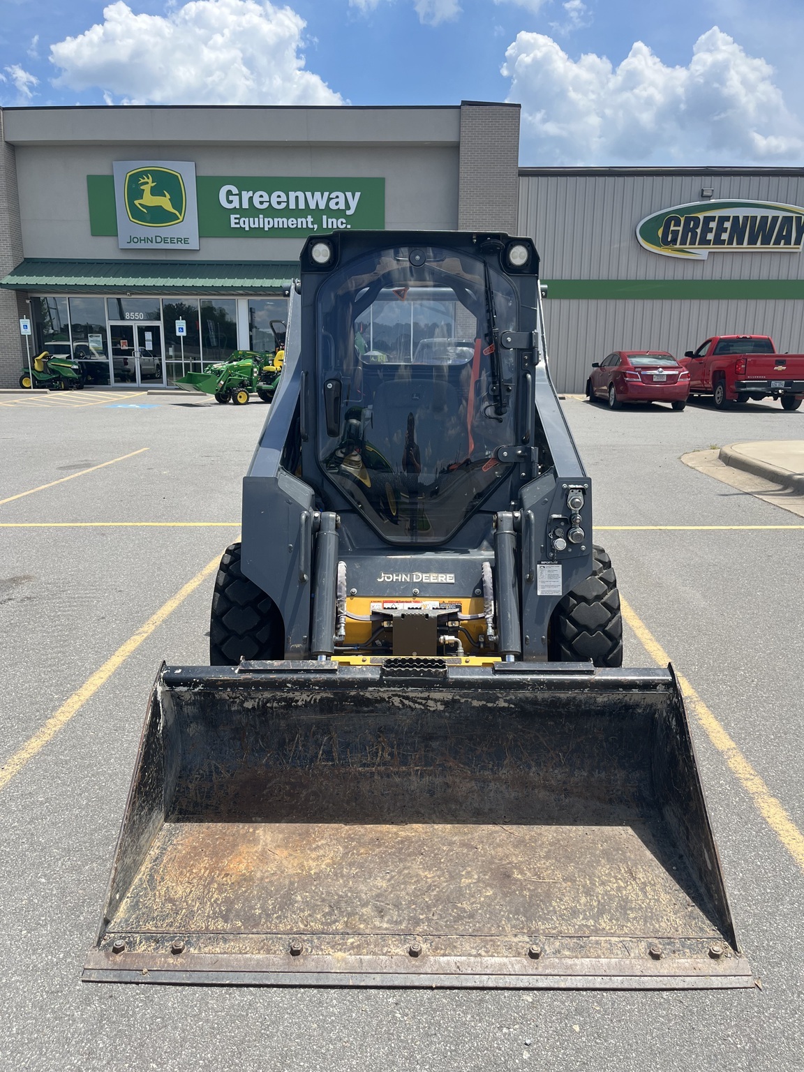 2024 Deere 318G Skid Steer