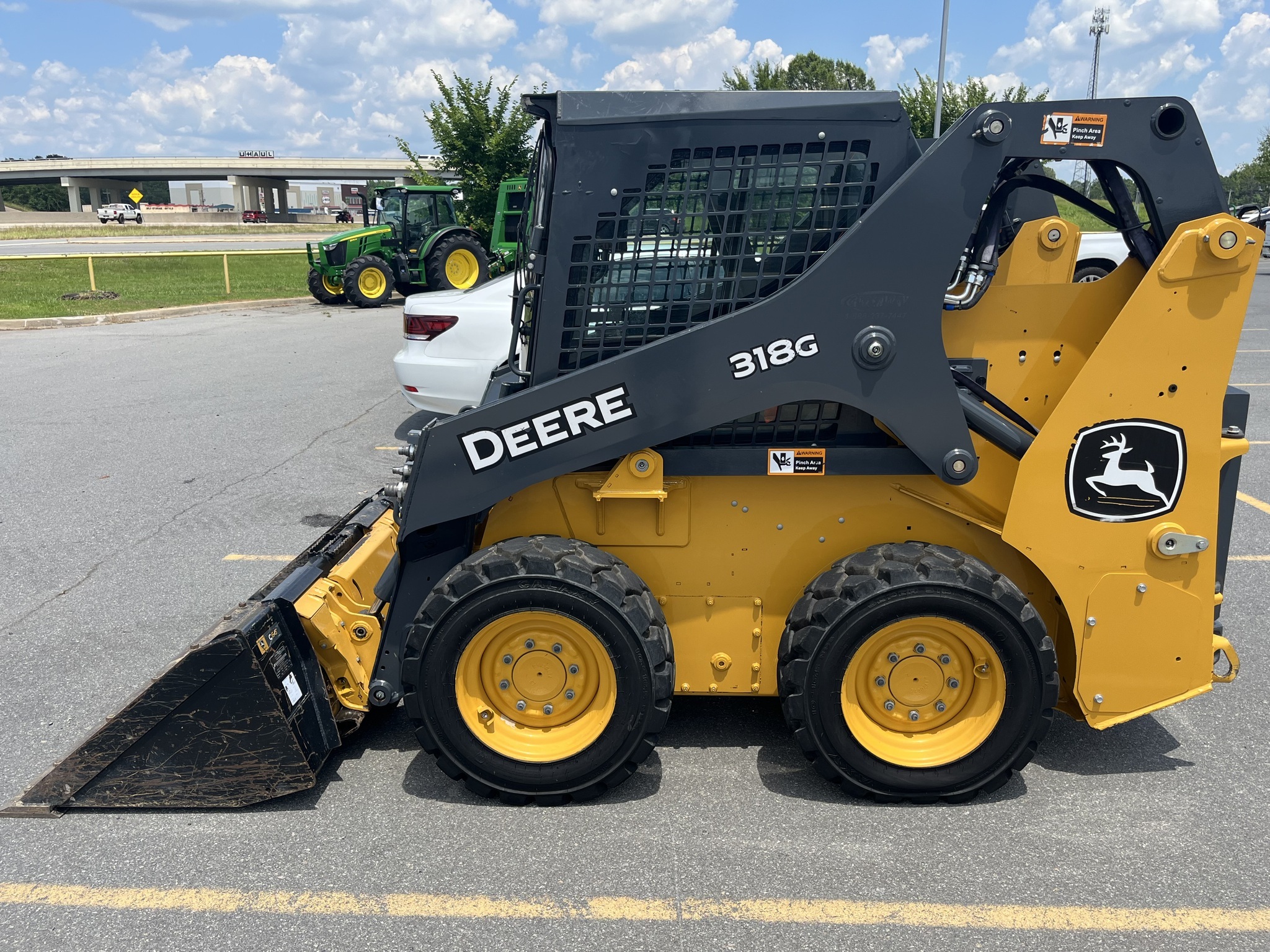2024 Deere 318G Skid Steer