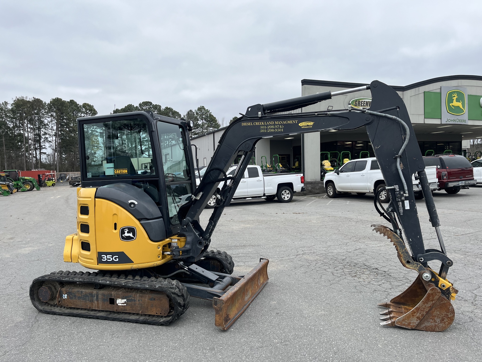 2022 Deere 35G Mini Excavator