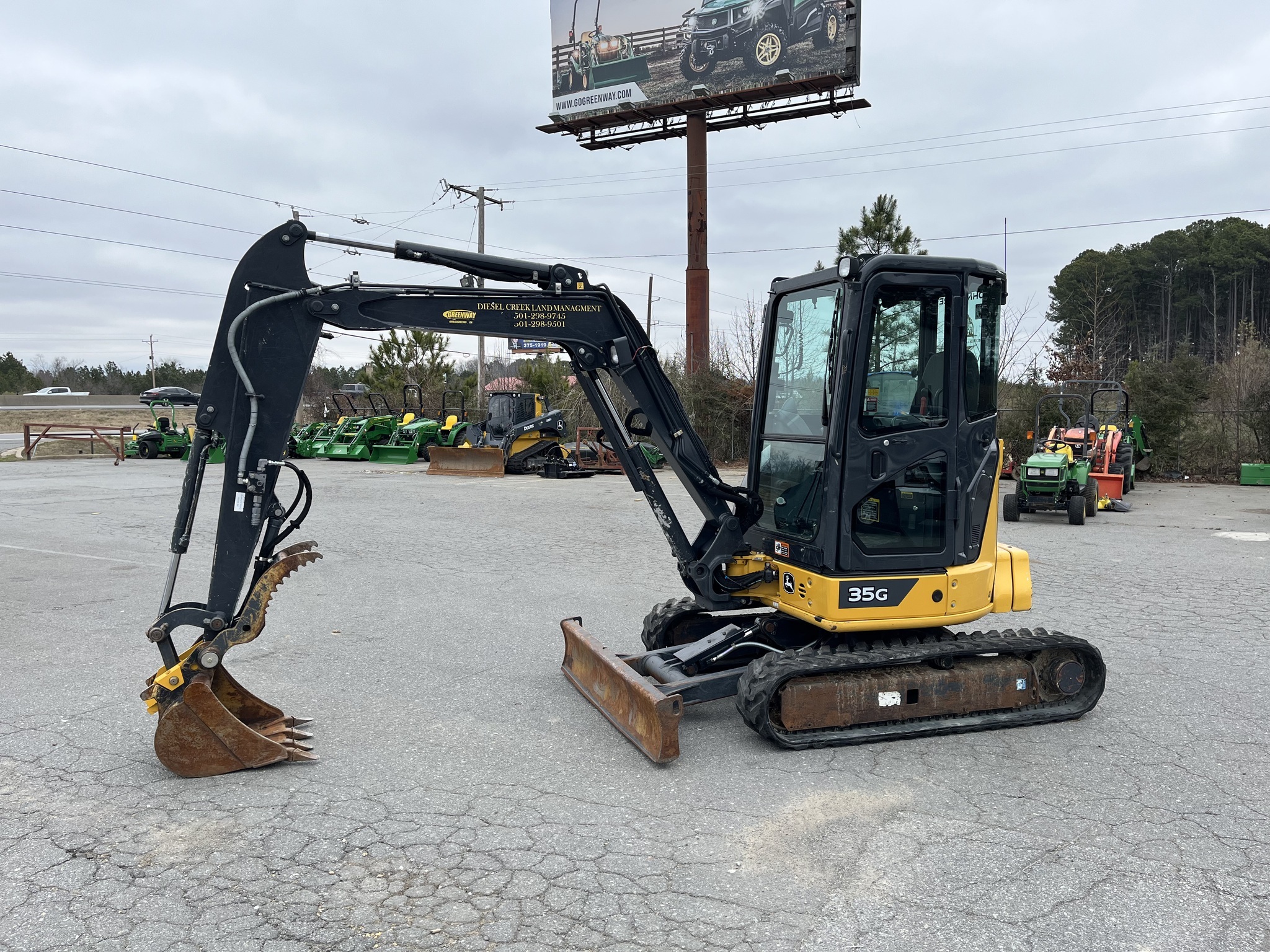 2022 Deere 35G Mini Excavator