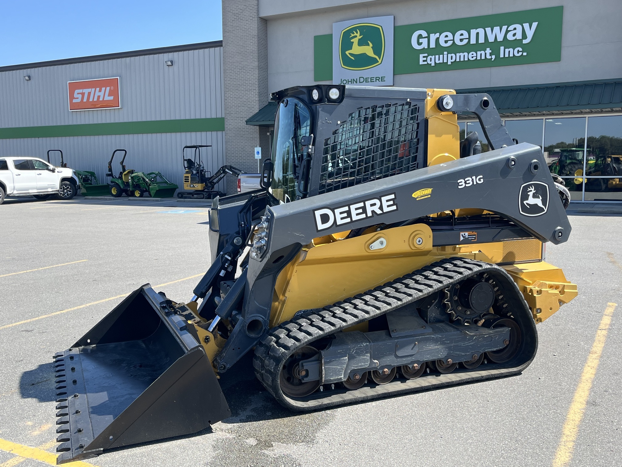 2023 Deere 331G Skid Steer