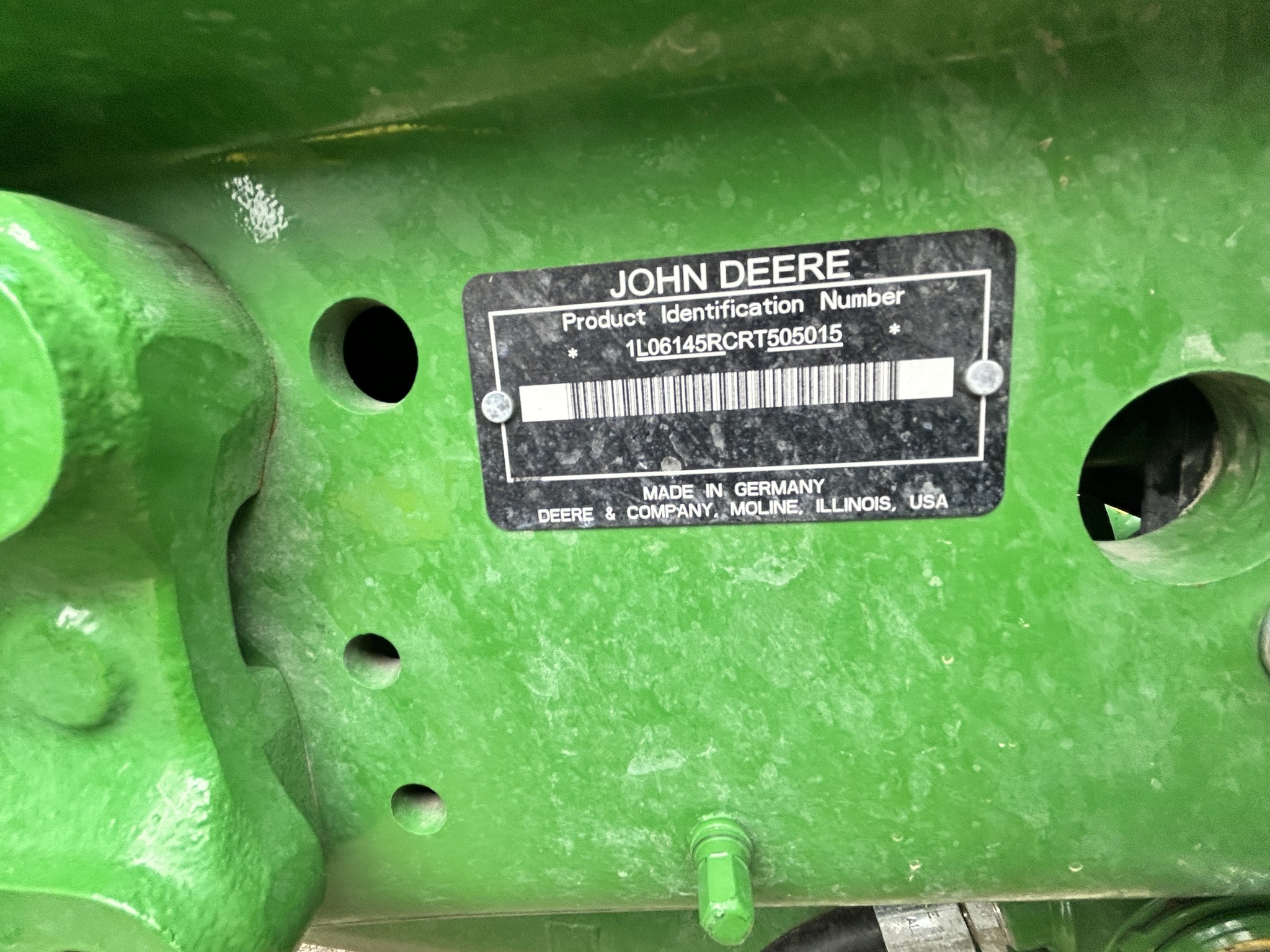 2025 John Deere 6R 145 Tractor
