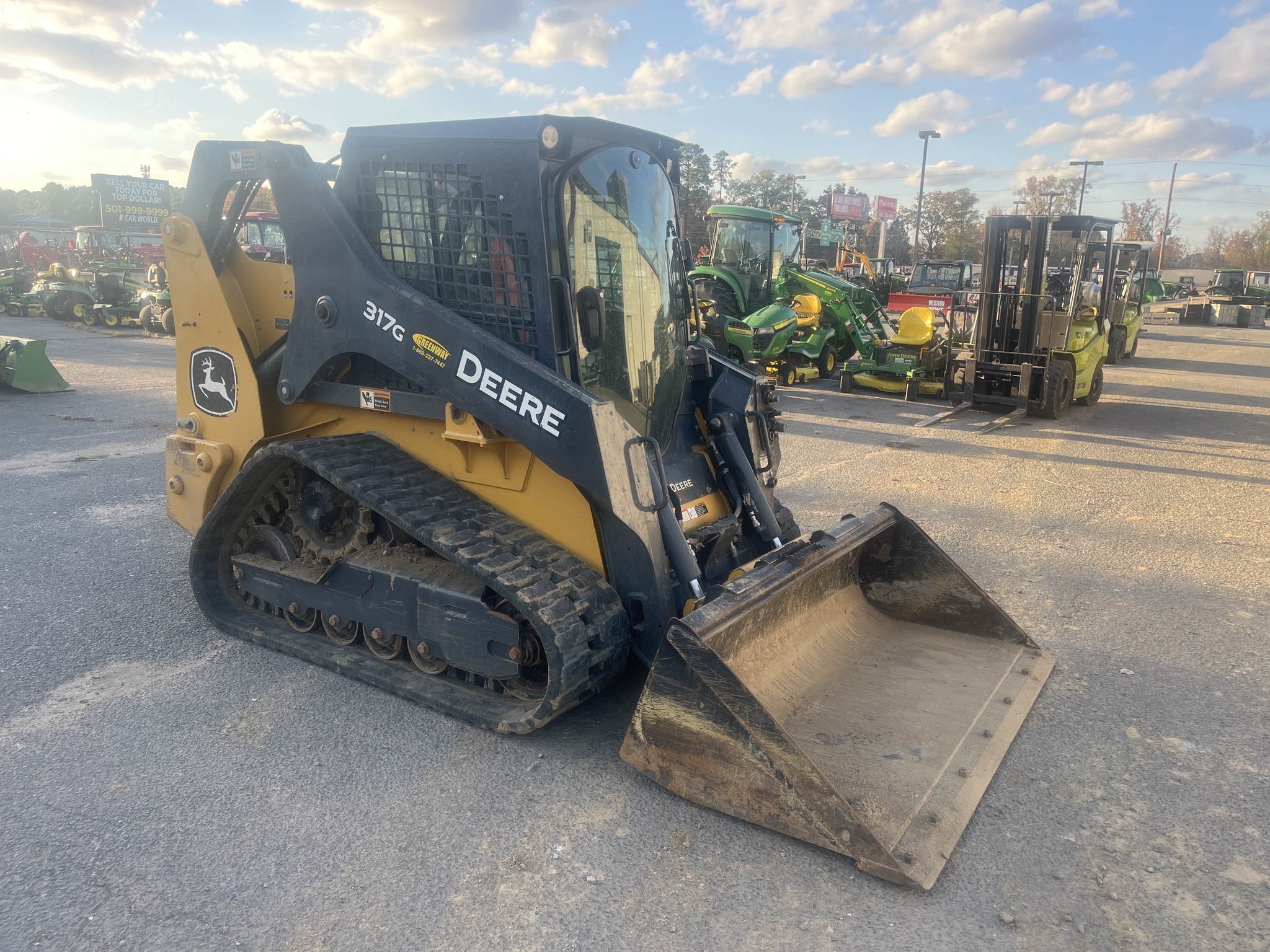 2023 Deere 317G Skid Steer