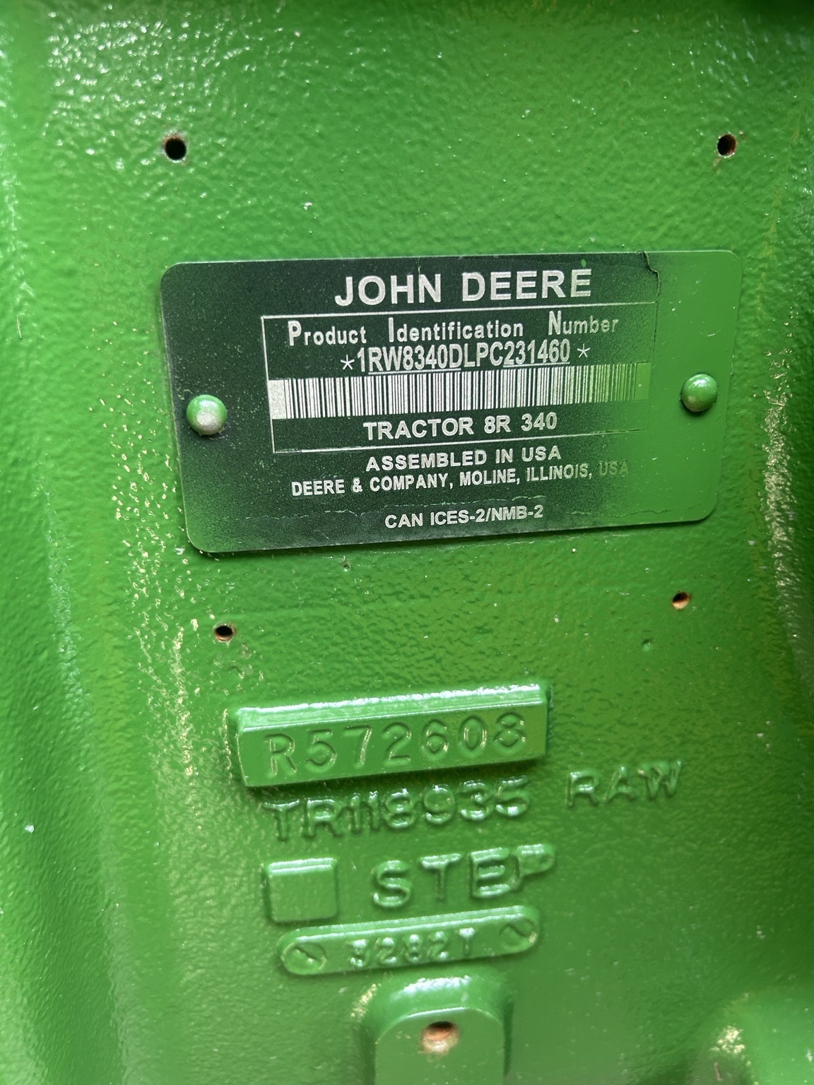 2023 John Deere 8R 340 Tractor