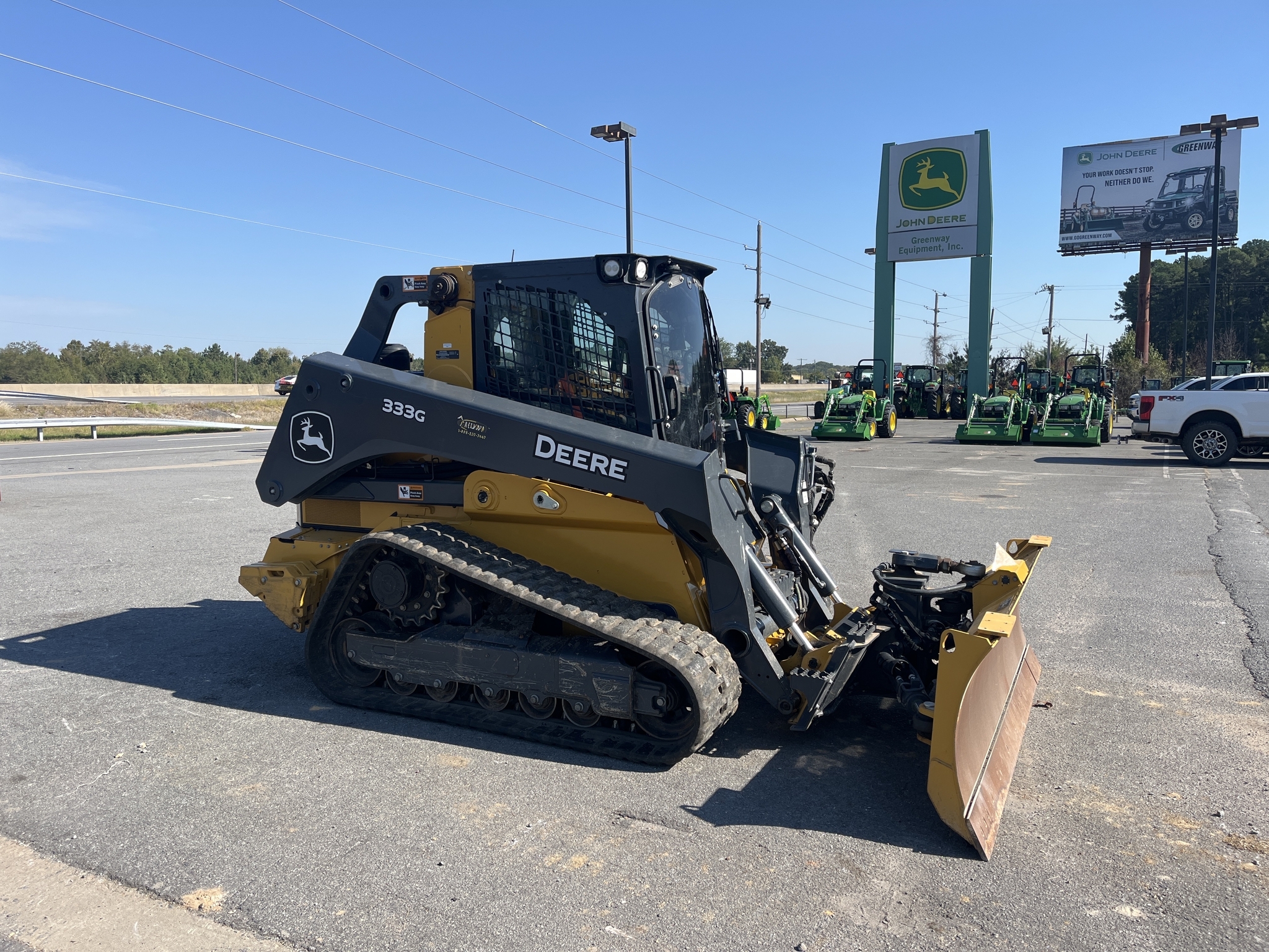 2023 Deere 333G Skid Steer