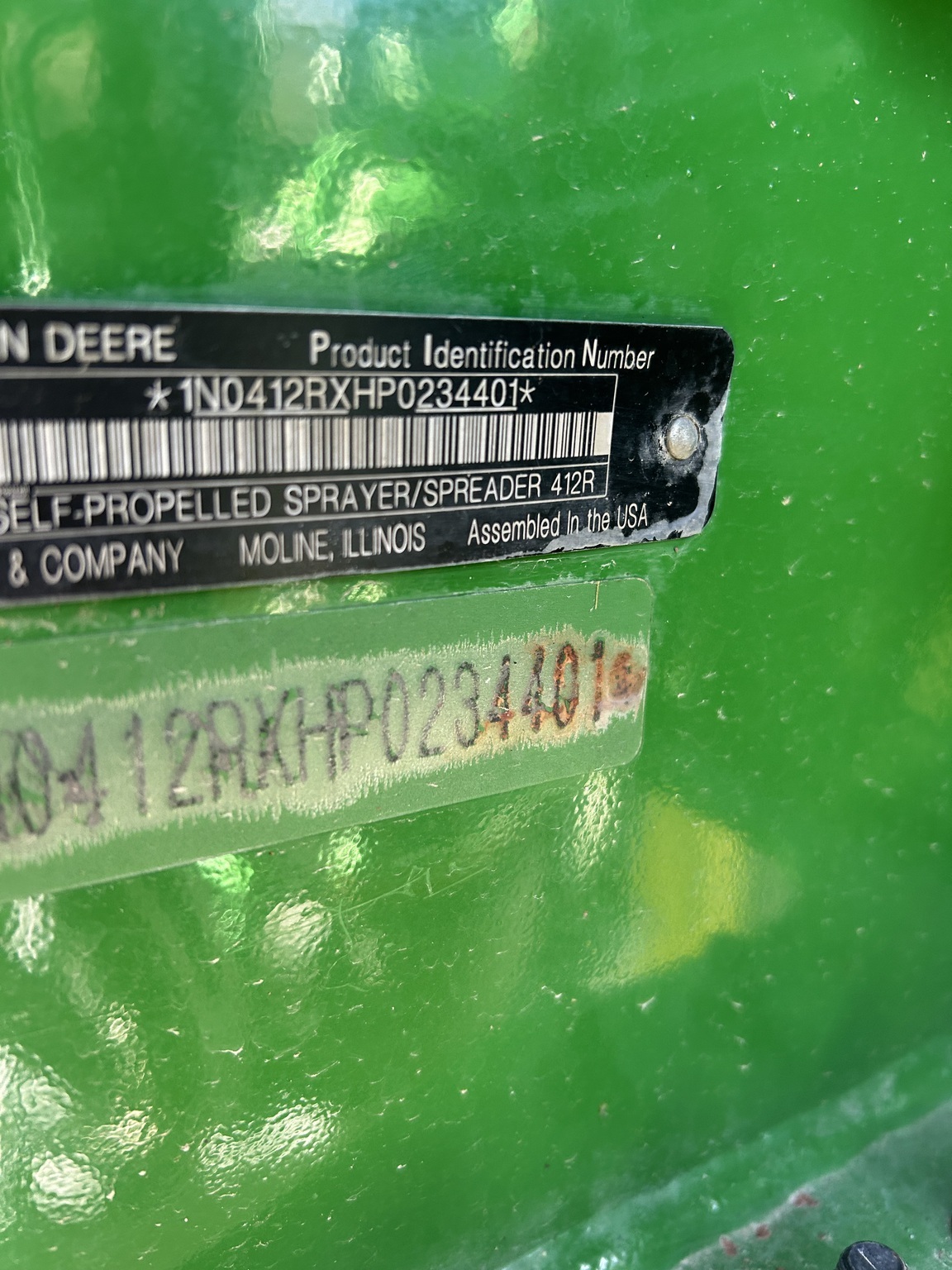 2023 John Deere 412R Self-Propelled Sprayer