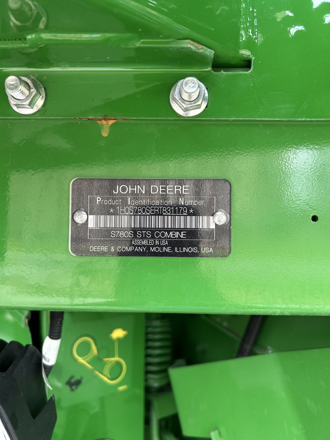 2024 John Deere S780 Combine