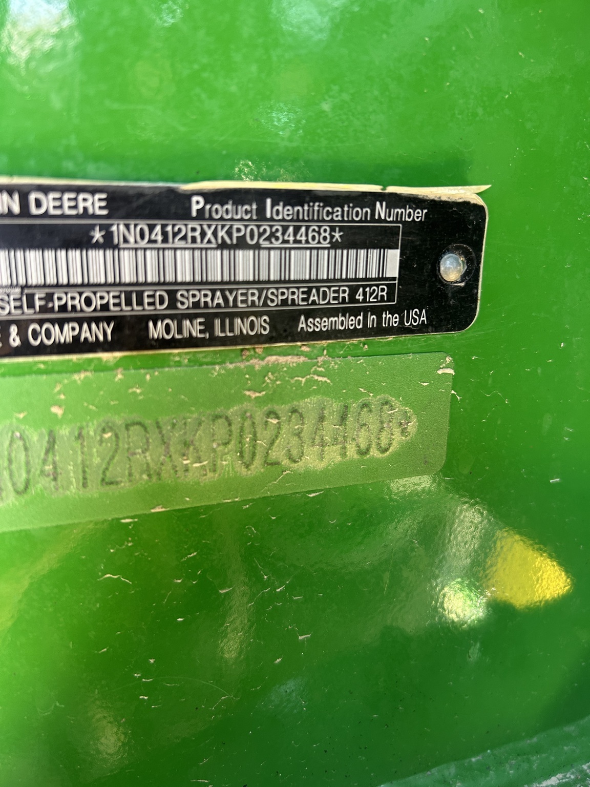 2023 John Deere 412R Self-Propelled Sprayer