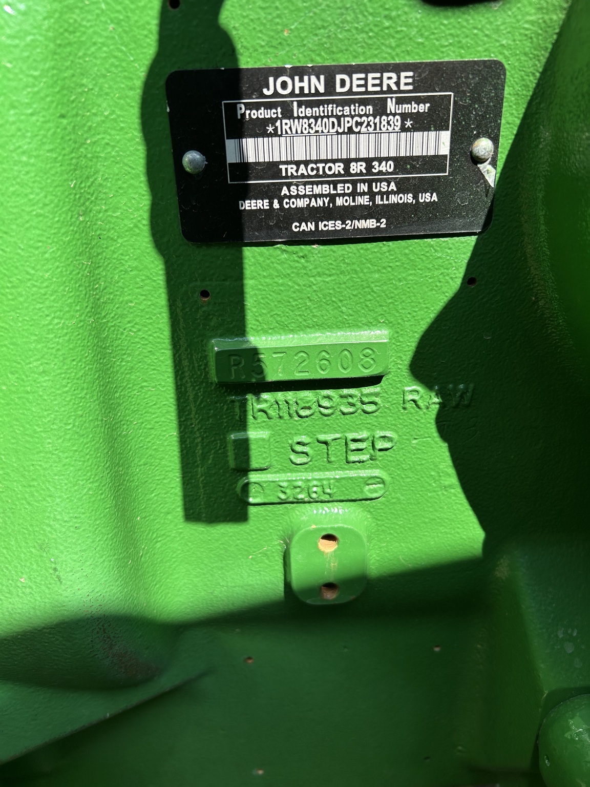 2023 John Deere 8R 340 Tractor