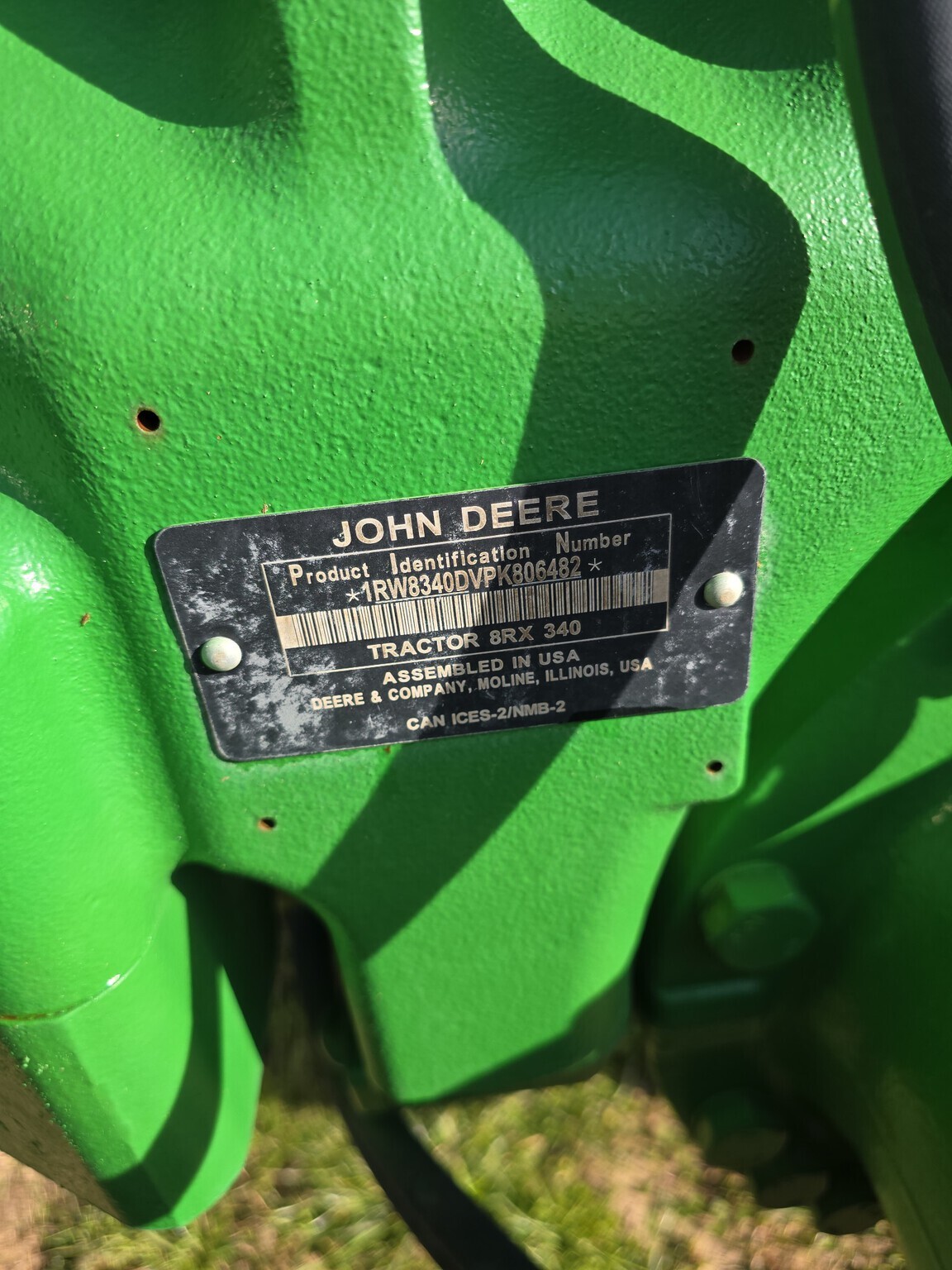 2023 John Deere 8RX 340 Tractor