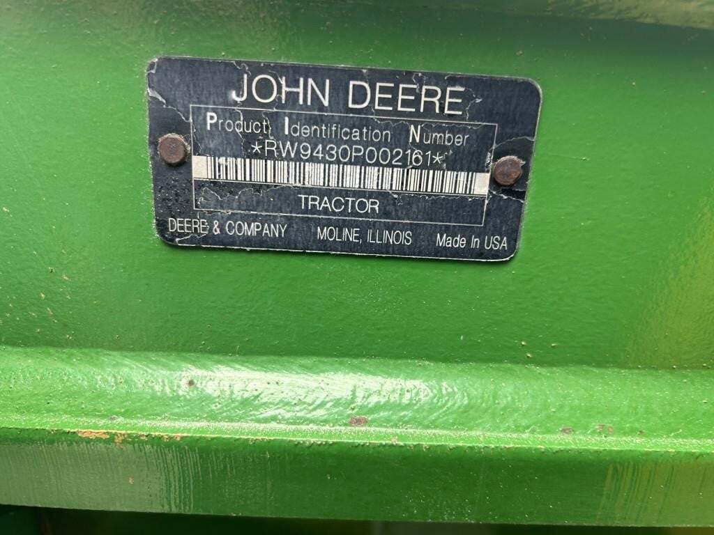 2008 John Deere 9430 Tractor