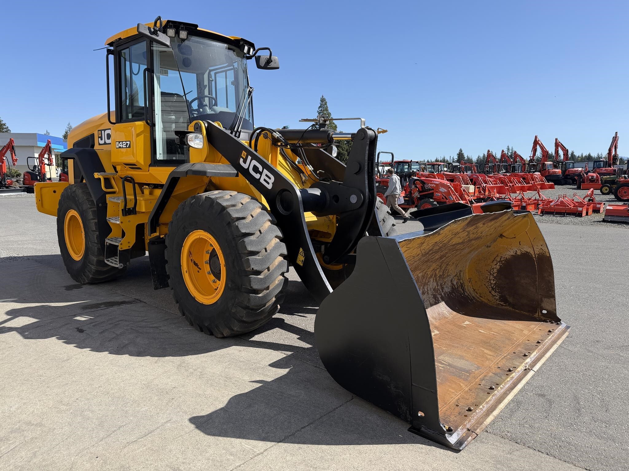 2017 JCB 427ZX Wheel Loader