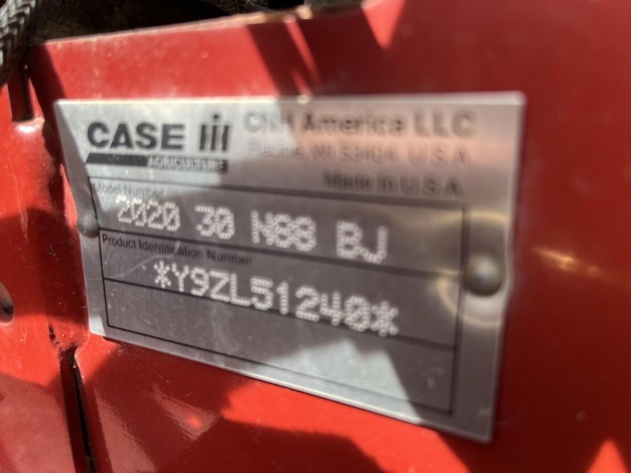 2009 Case IH 2020 Platform