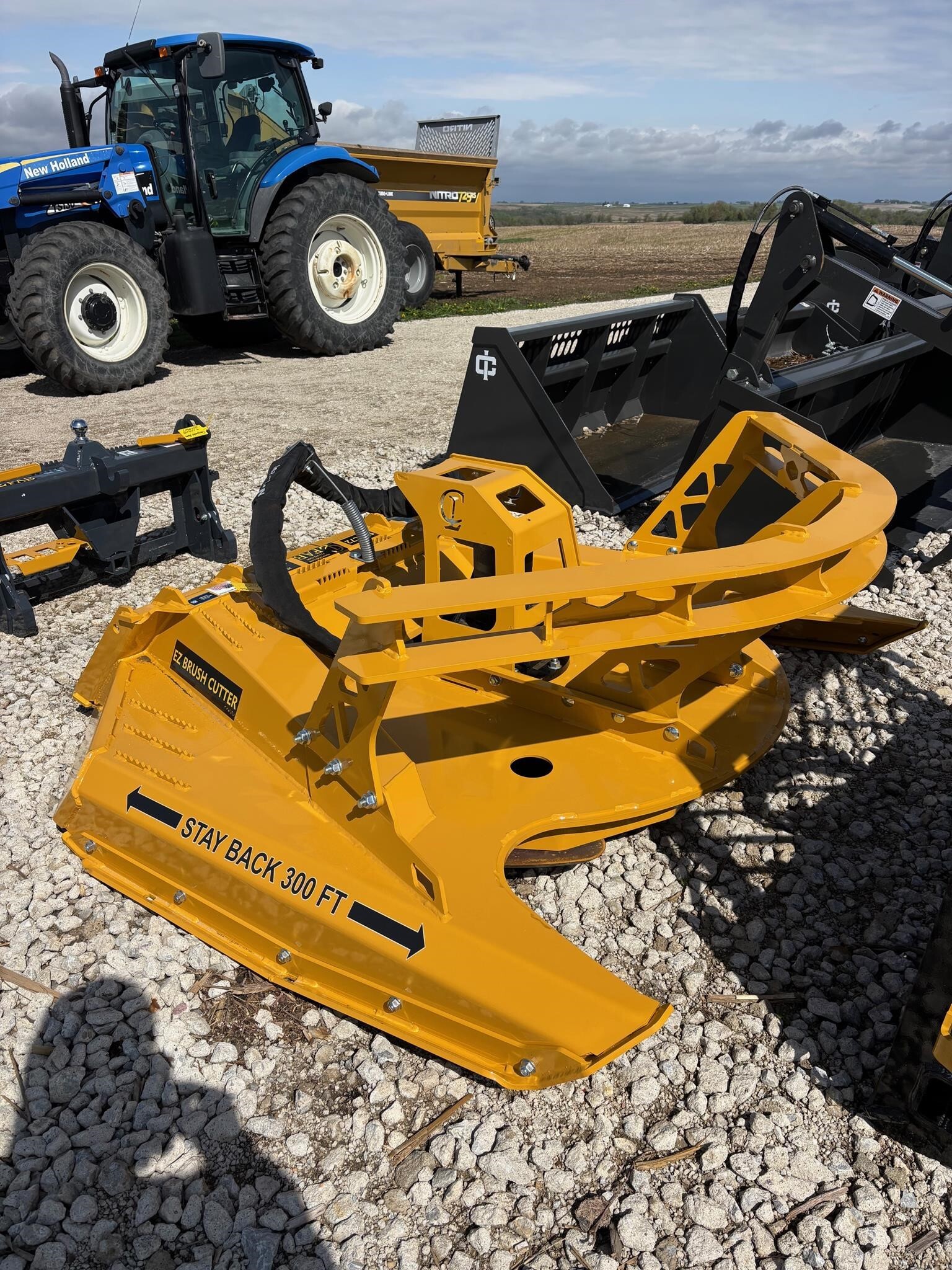 2026 CL FABRICATION Brush Cutter In-Line Ripper