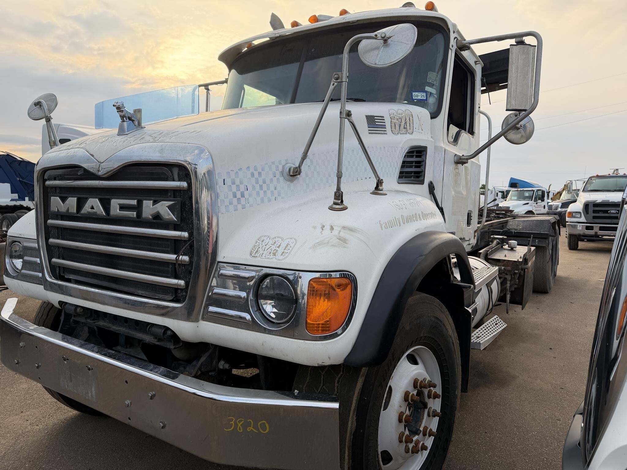 2007 Mack Granite CV713 Dump Trucks/Trailer